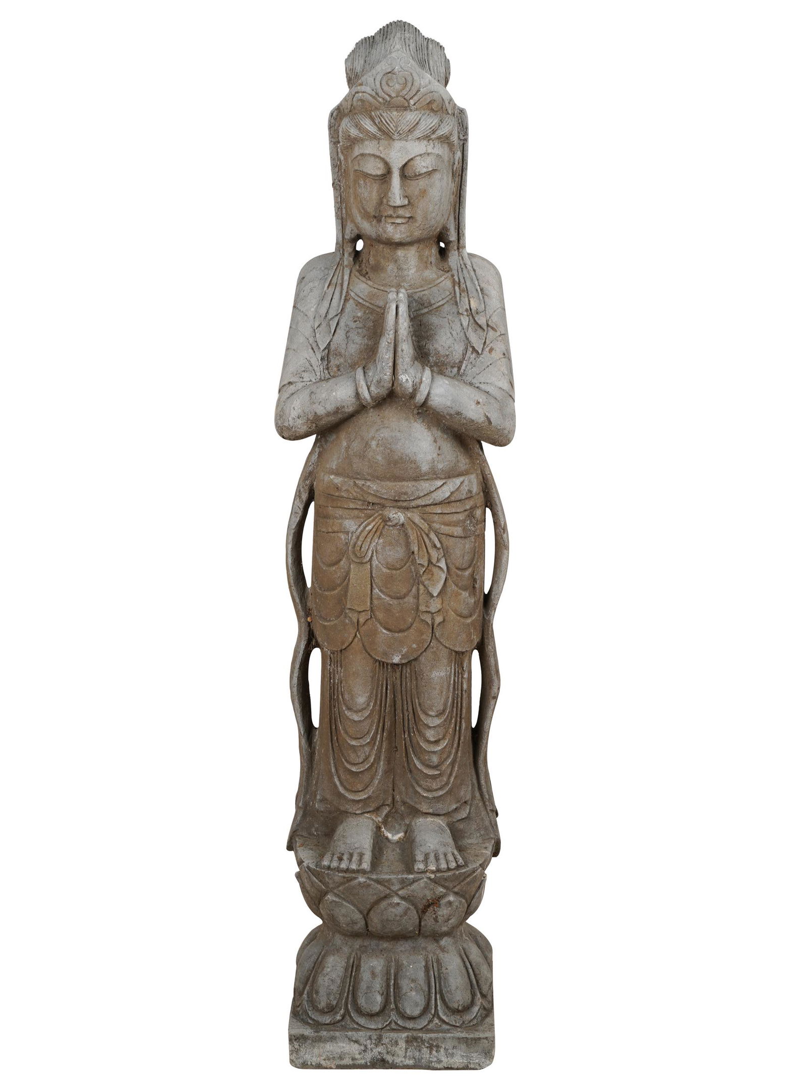 STANDING BUDDHA GARDEN ORNAMENT (1 of 10)
