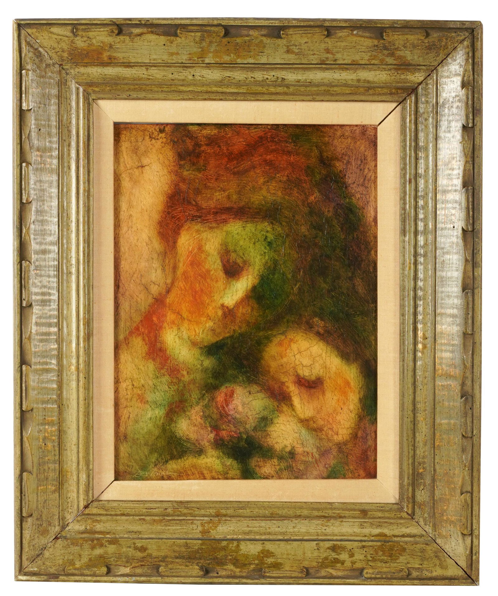 BARBARA WOOD (20TH / 21ST CENTURY): UNTITLED (1 of 8)