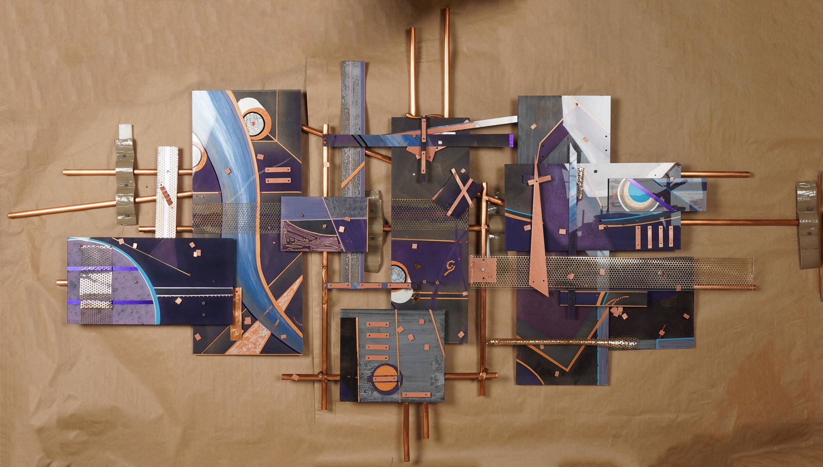 LARGE ABSTRACT WALL HANGING (1 of 9)