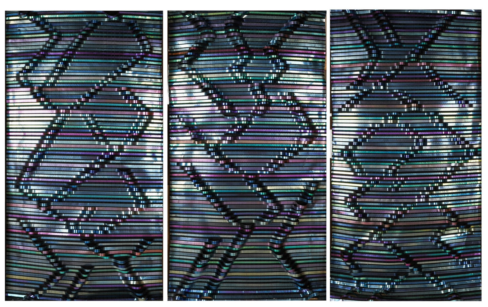 THREE LARGE DECORATIVE PANELS (1 of 15)