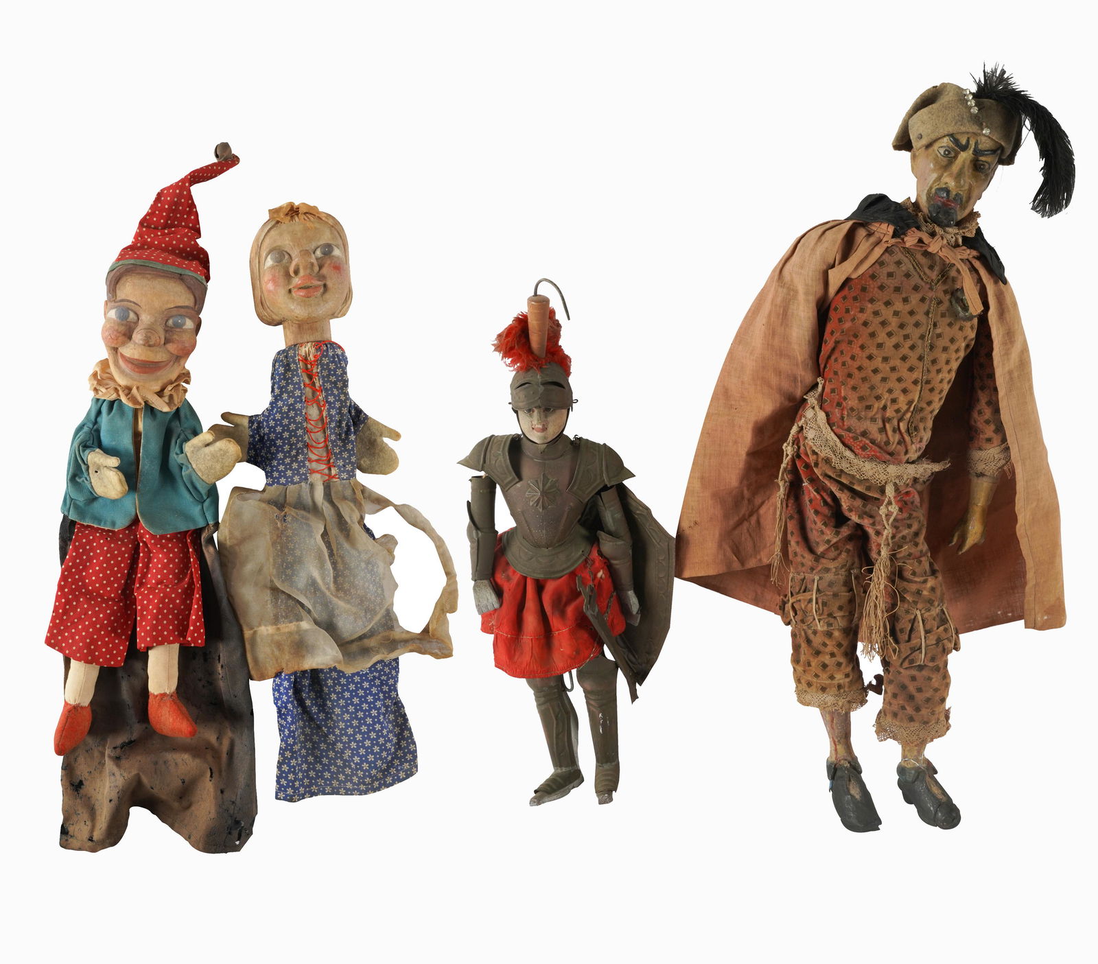 FOUR ASSORTED PUPPETS (1 of 12)