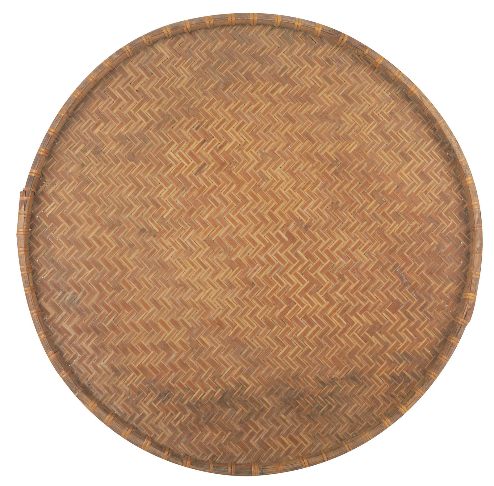 NATIVE AMERICAN WOVEN TRAY (1 of 10)