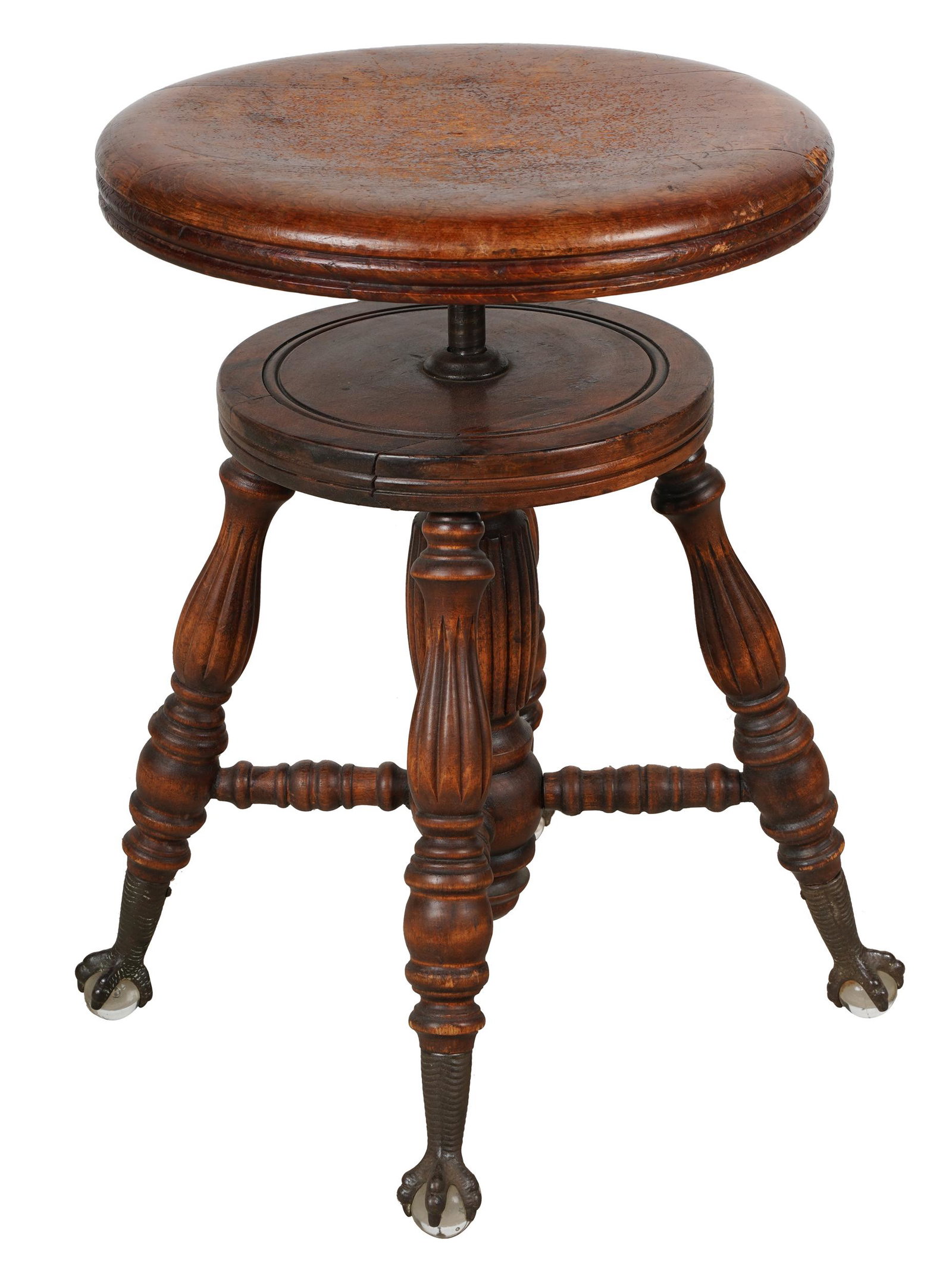 VICTORIAN PIANO STOOL (1 of 7)