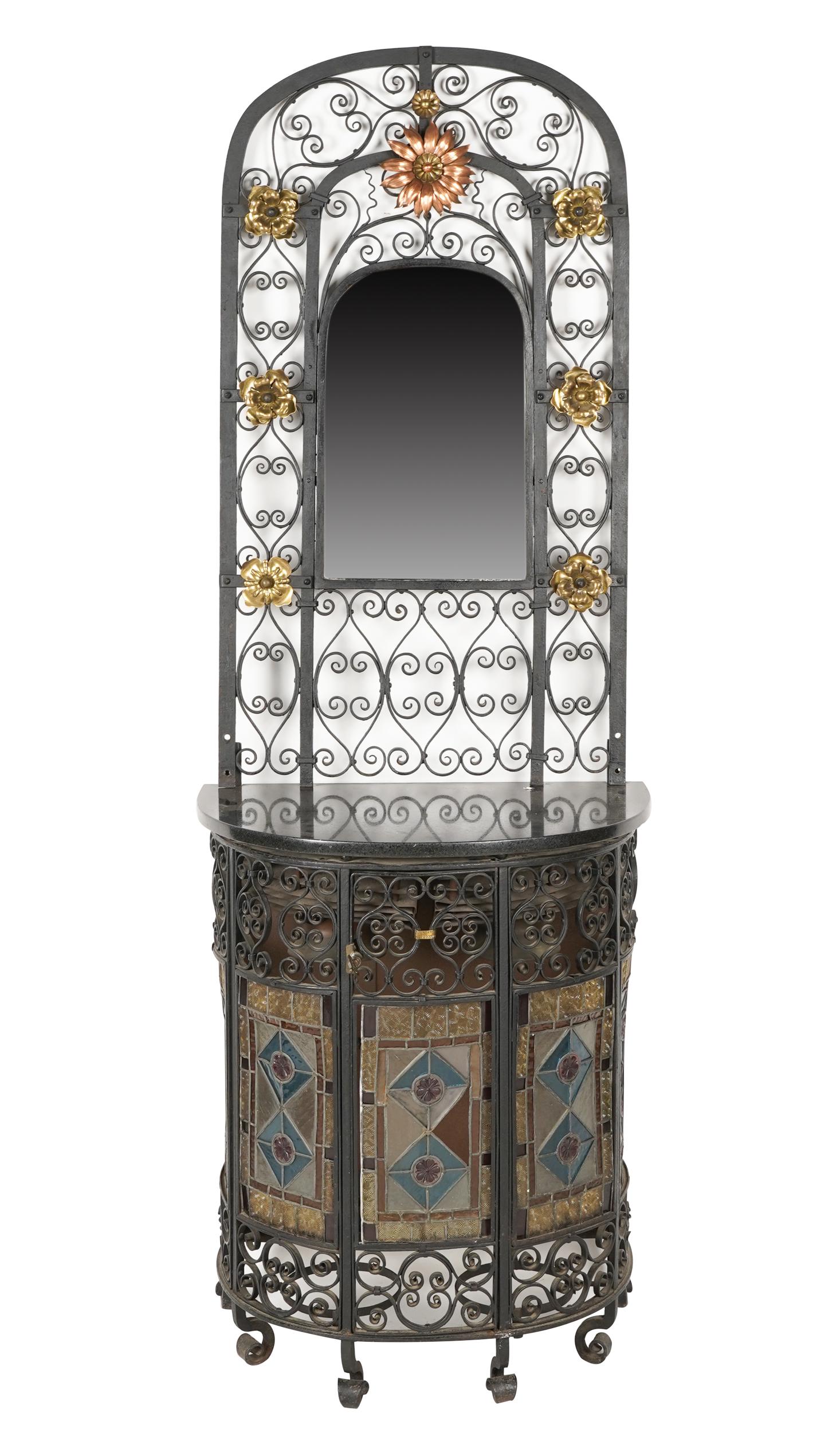 SPANISH REVIVAL-STYLE CONSOLE (1 of 10)