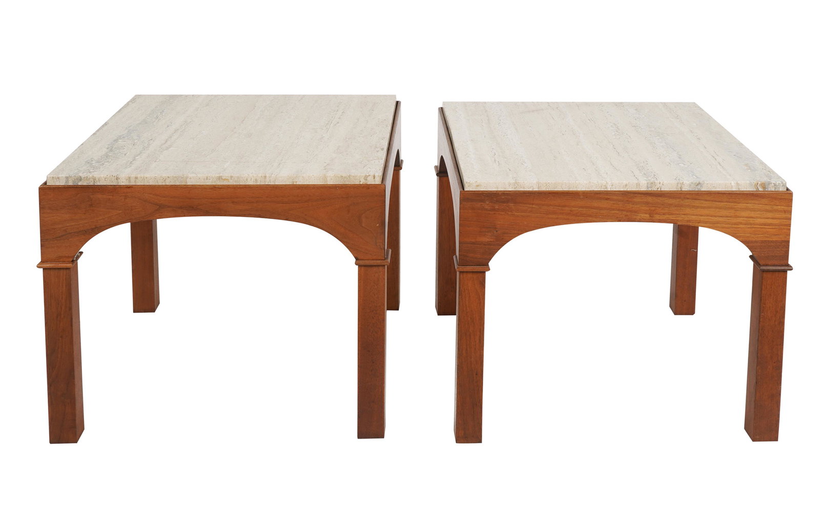 PAIR JOHN KEAL END TABLES (1 of 9)