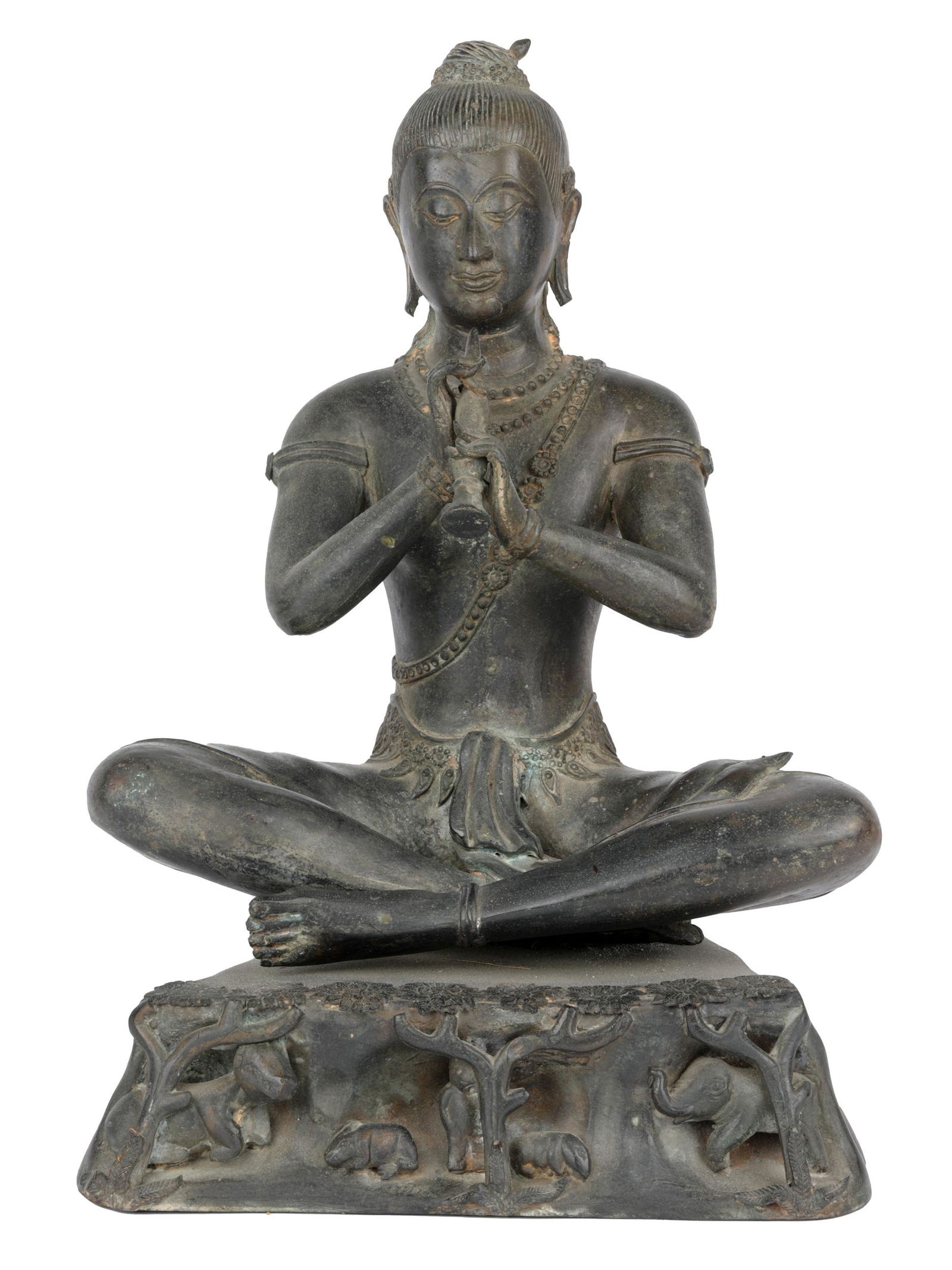BRONZE FIGURE OF BUDDHA (1 of 8)