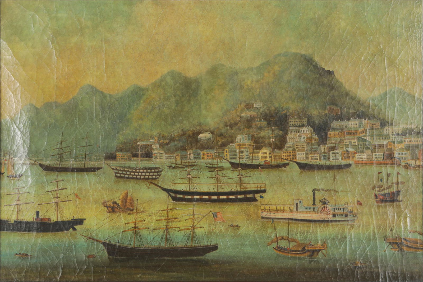 UNKNOWN ARTIST: PORT SCENE (1 of 7)