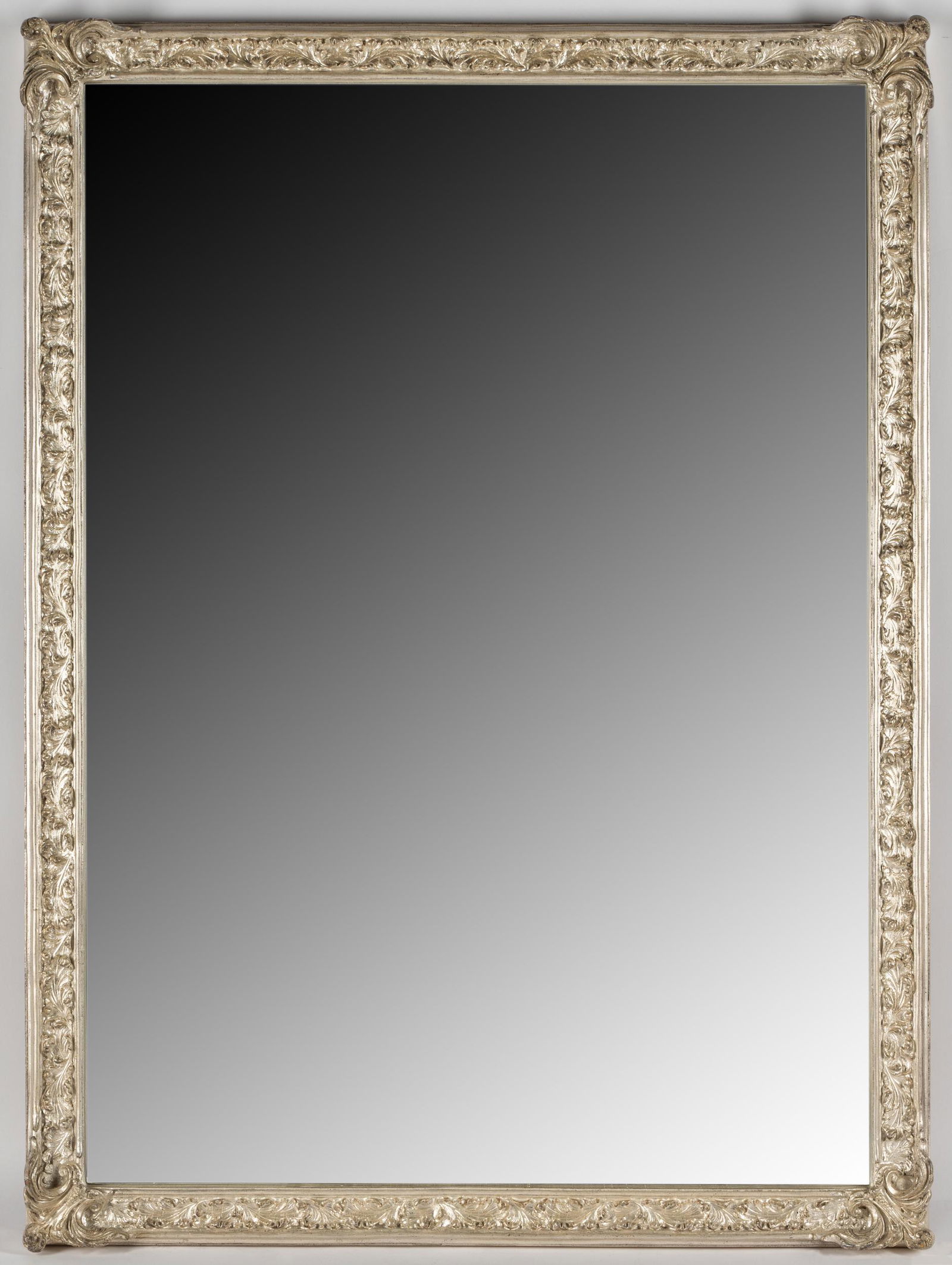 CARVED & PAINTED WALL MIRROR (1 of 10)