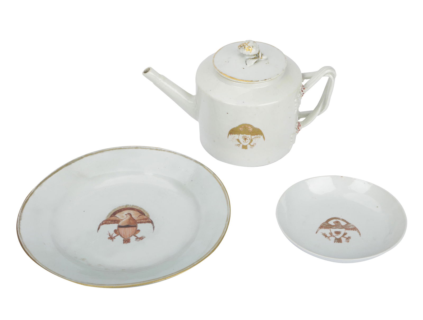 CHINESE EXPORT PORCELAIN PARTIAL SERVICE (1 of 13)