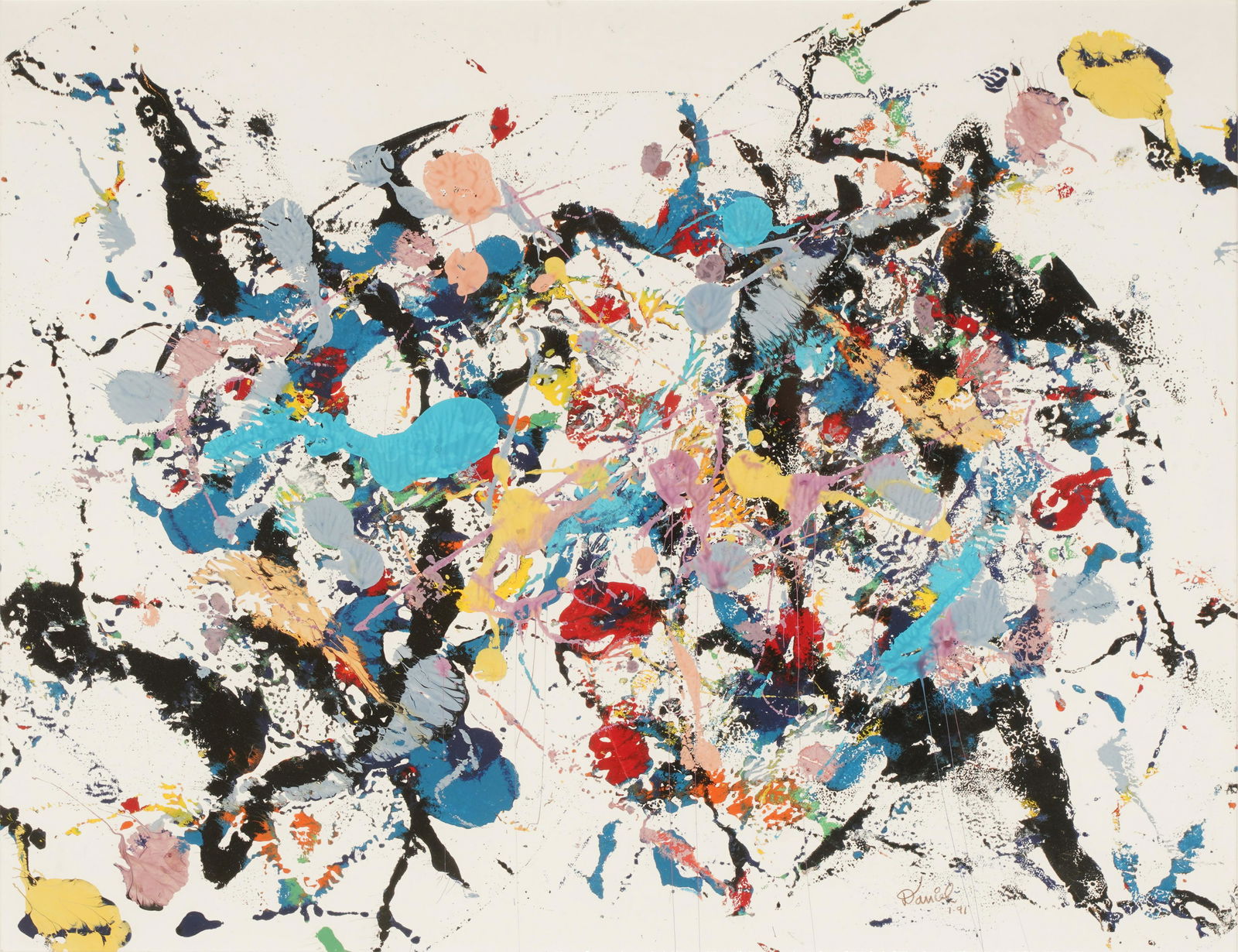 LATE 20TH CENTURY: UNTITLED (ABSTRACT) (1 of 13)