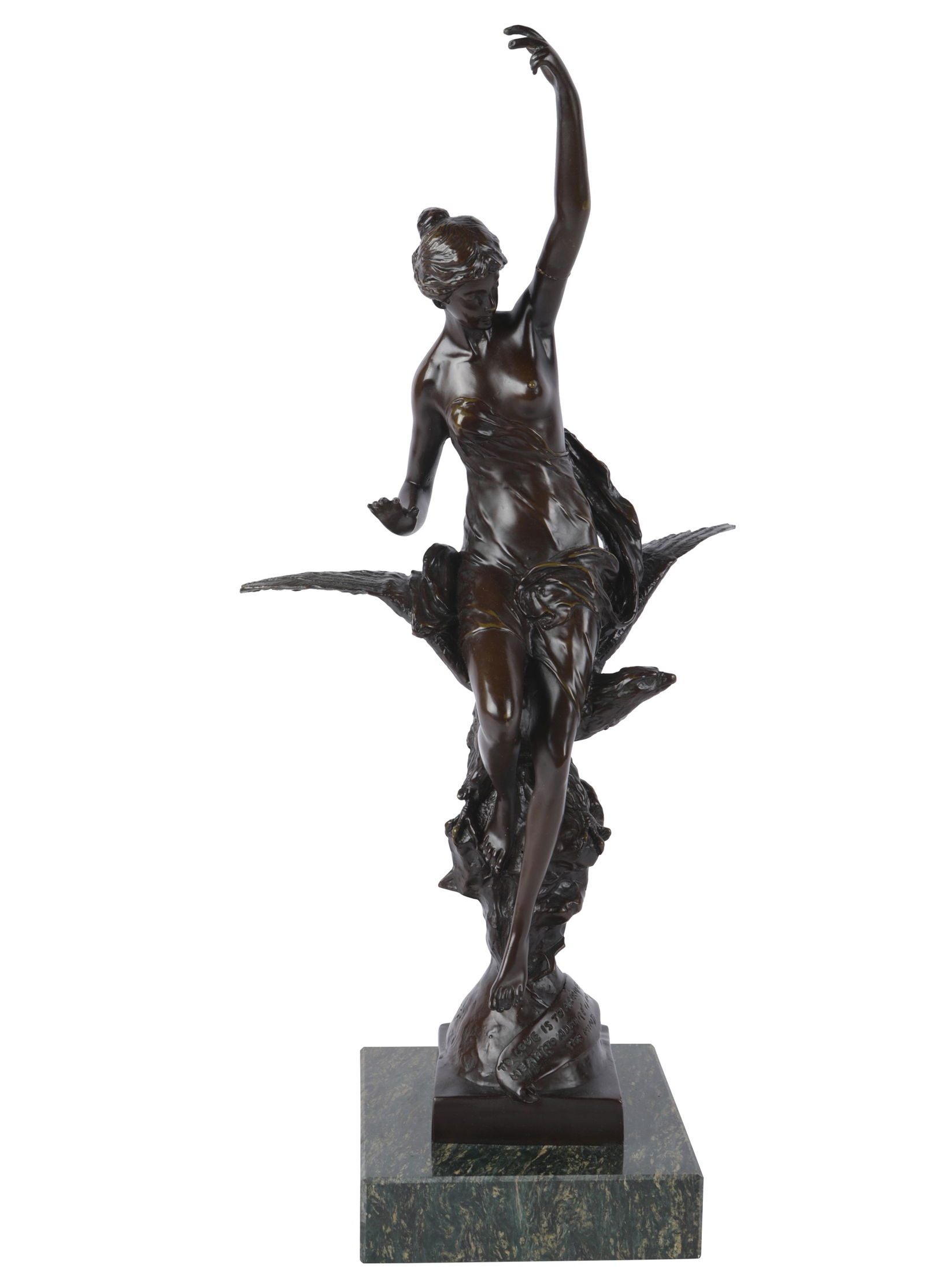 PATINATED BRONZE FIGURE (1 of 10)