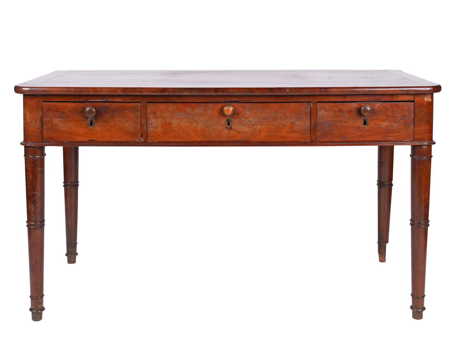 MAHOGANY WRITING TABLE (1 of 9)