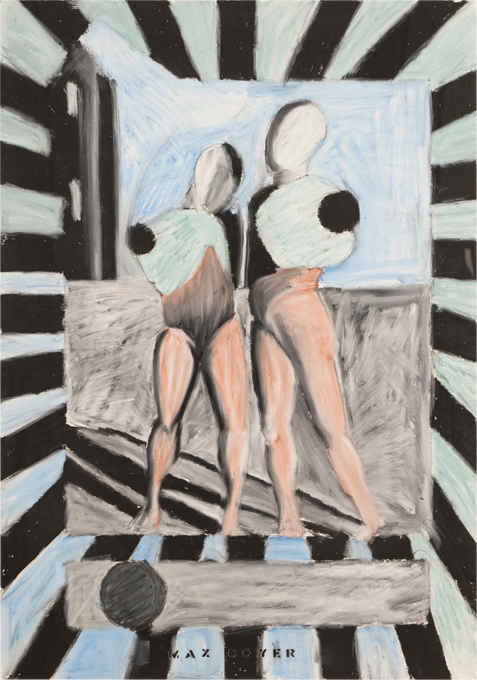 MAX COYER (AMERICAN, 1954-1988): UNTITLED (1 of 14)