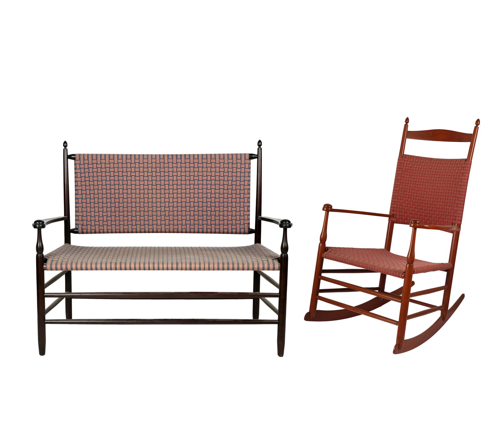 SHAKER-STYLE ROCKER & BENCH (1 of 17)