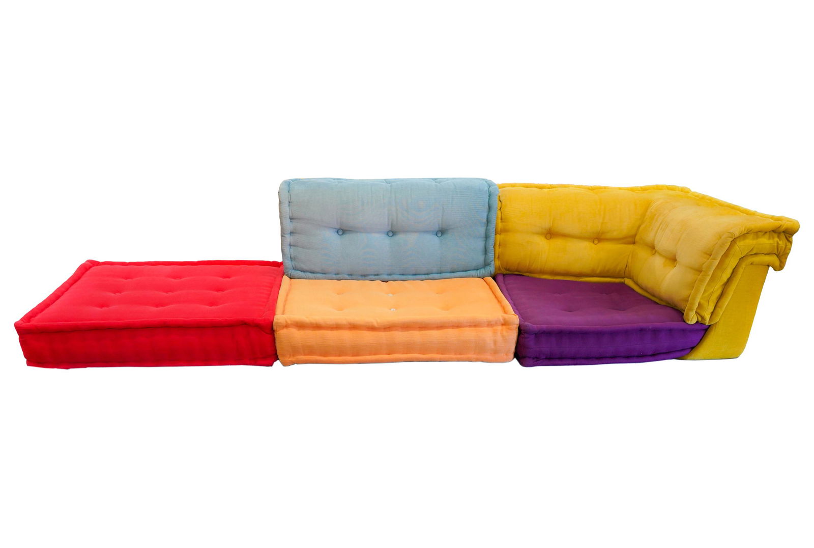 HANS HOPFER FOR ROCHE BOBOIS "MAH JONG" SOFA (1 of 20)