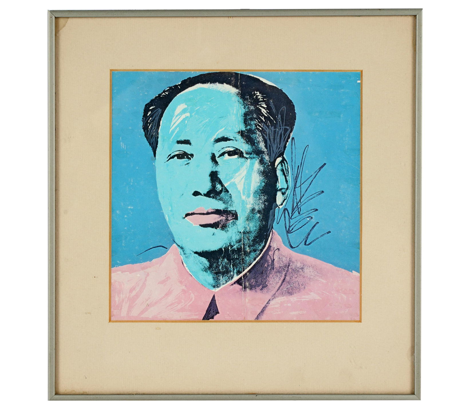 ANDY WARHOL (1928 - 1987): MAO (INVITATION) (1 of 7)
