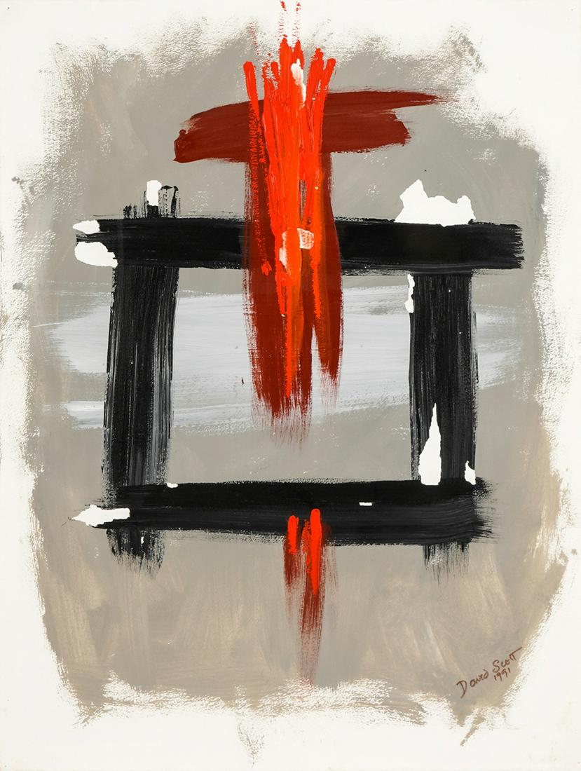 DAVID SCOTT (20TH / 21ST CENTURY): ABSTRACT (1 of 6)