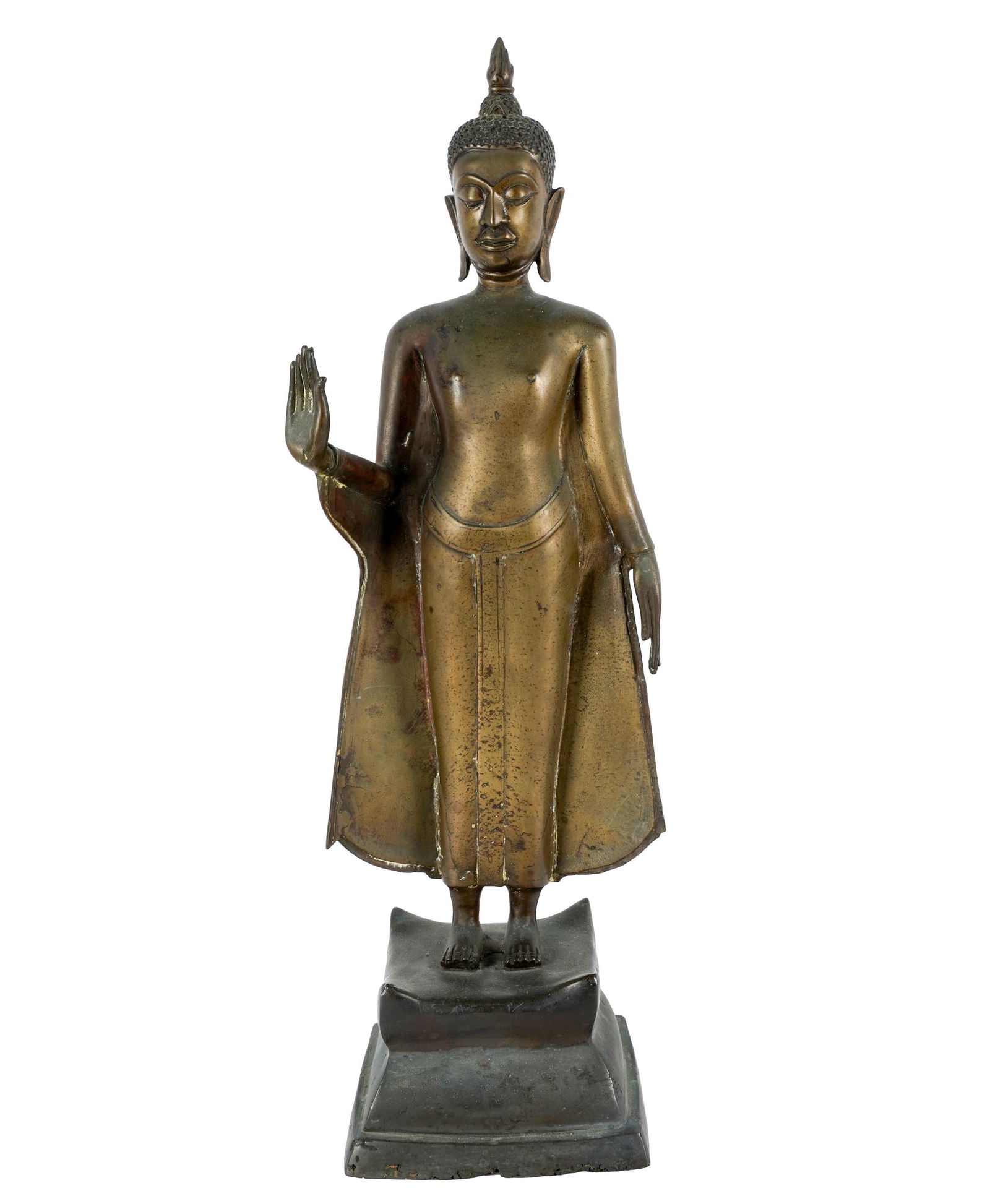 ASIAN BRONZE BUDDHA FIGURE (1 of 19)