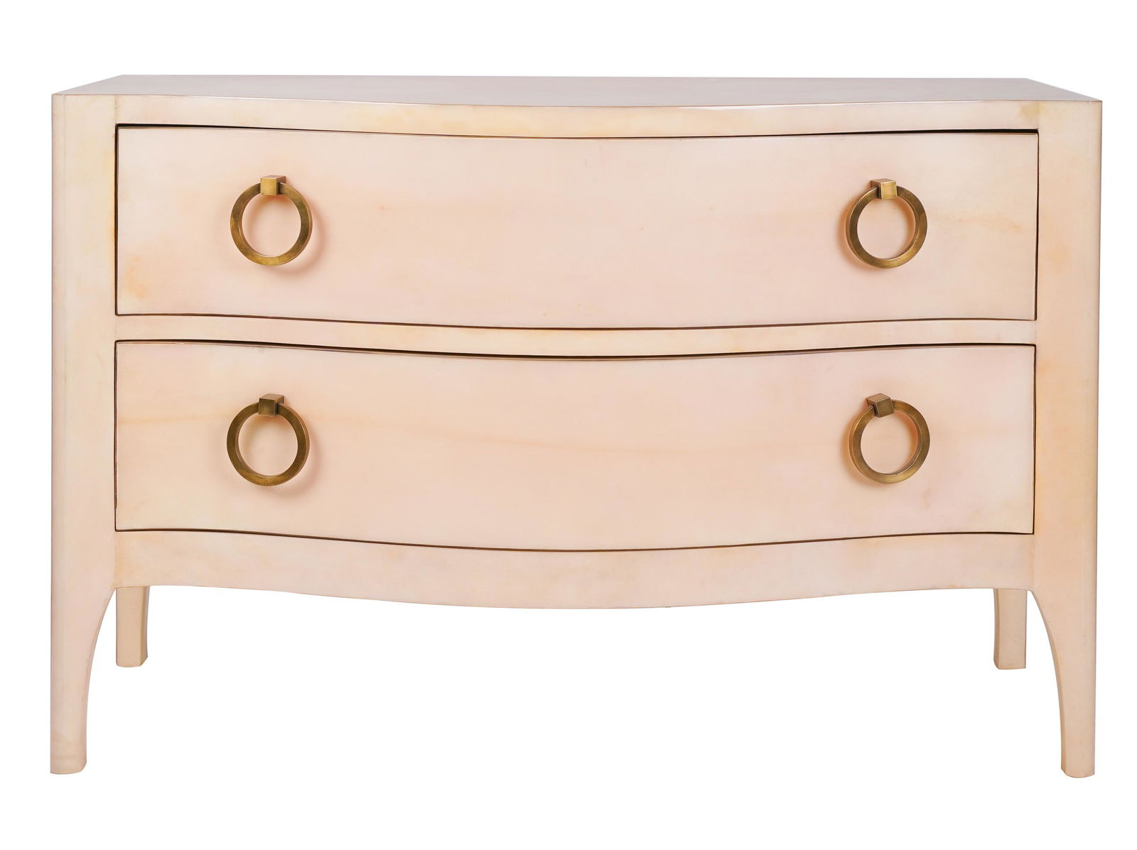LACQUERED GOATSKIN "TRAPU" CHEST OF DRAWERS (1 of 9)