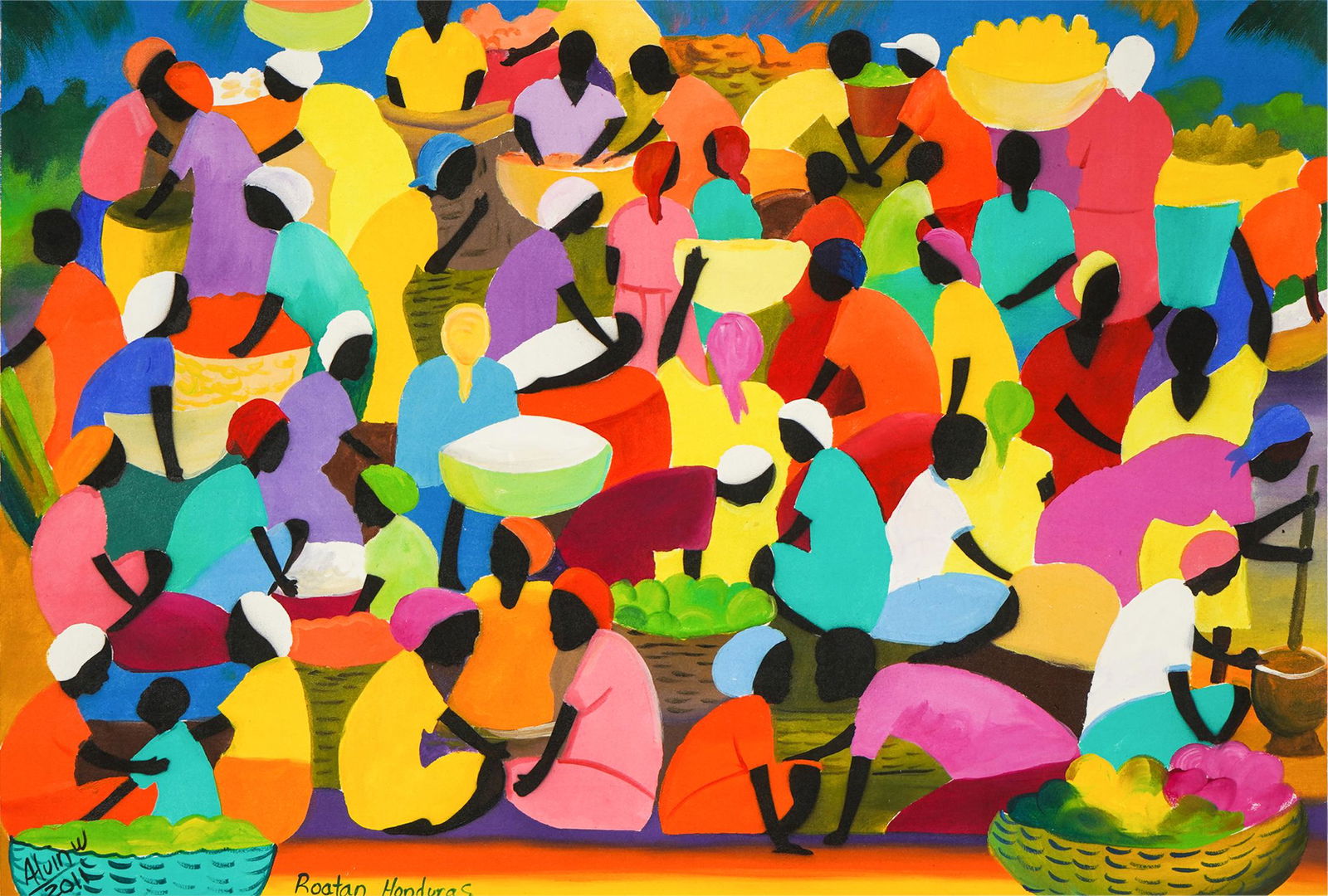 21ST CENTURY: FIGURES IN A MARKETPLACE (1 of 14)