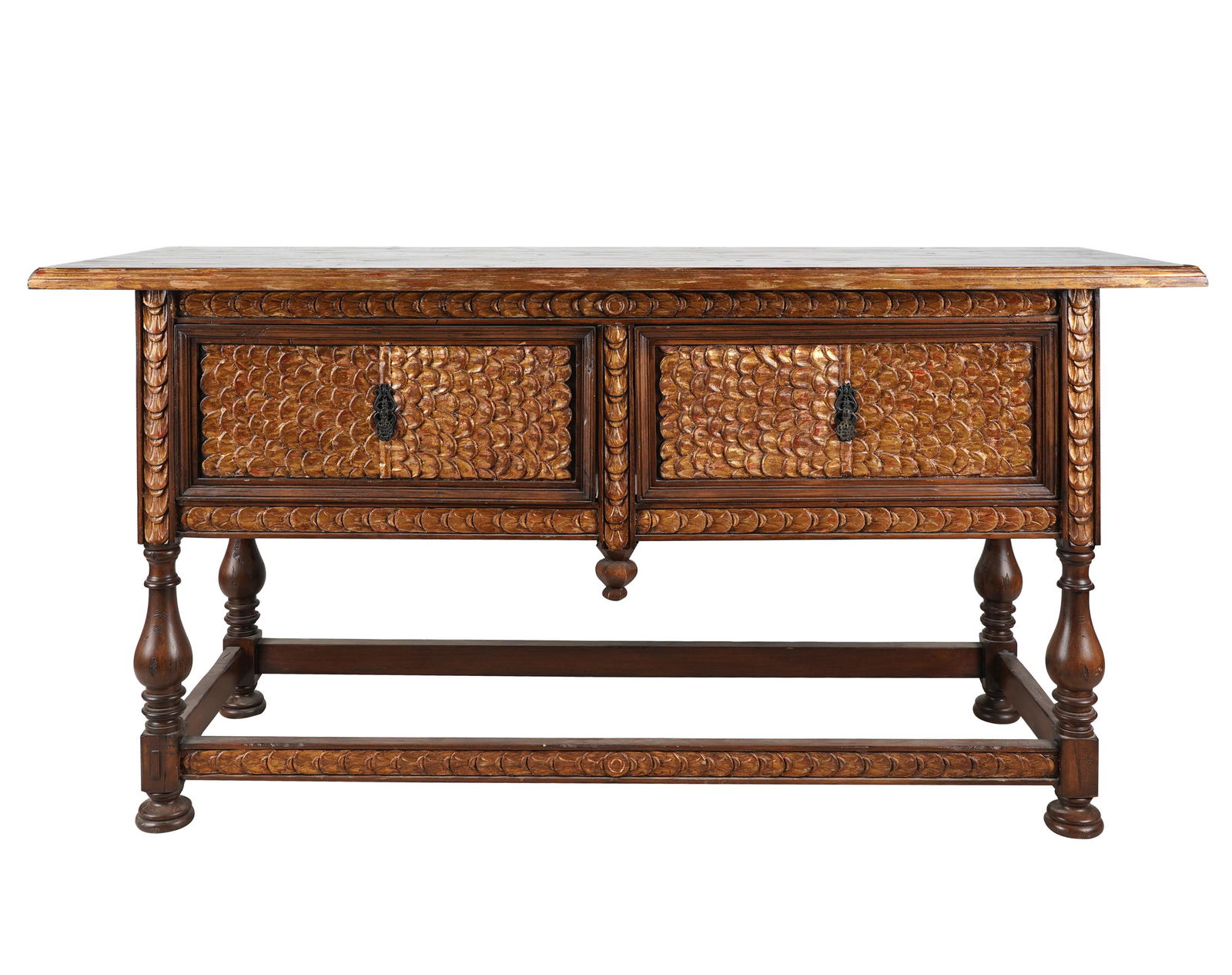 SPANISH BAROQUE-STYLE SIDE TABLE (1 of 10)