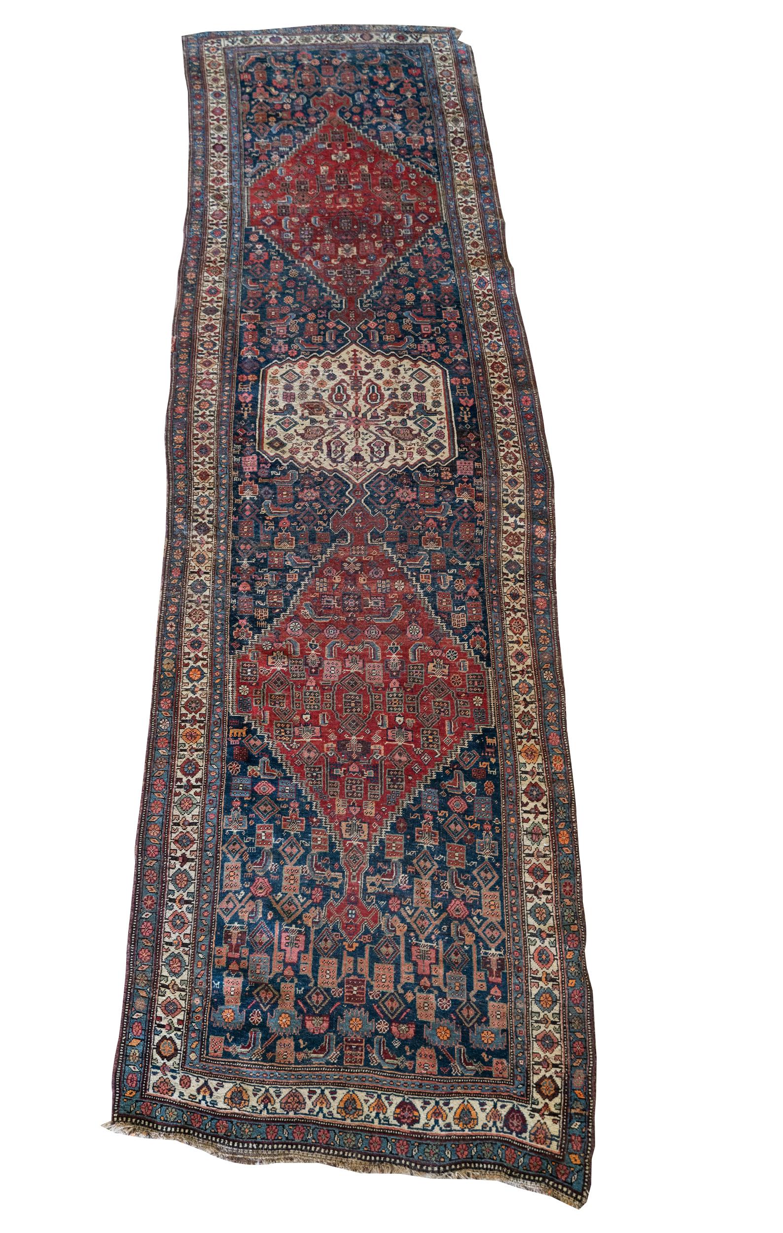 ANTIQUE BIJAR RUNNER RUG (1 of 17)