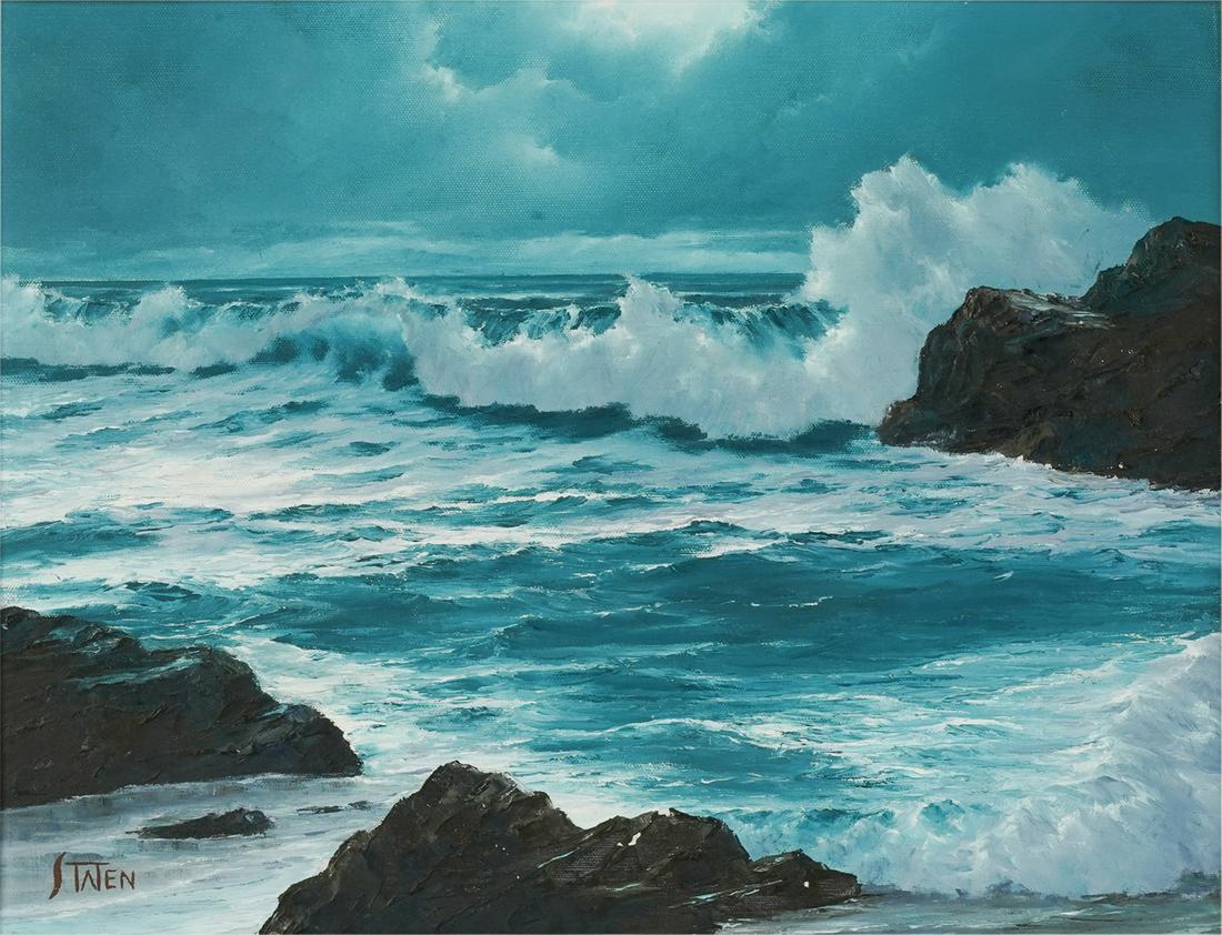 BURLESON STATEN: MOON GLOW ON THE PACIFIC (1 of 8)