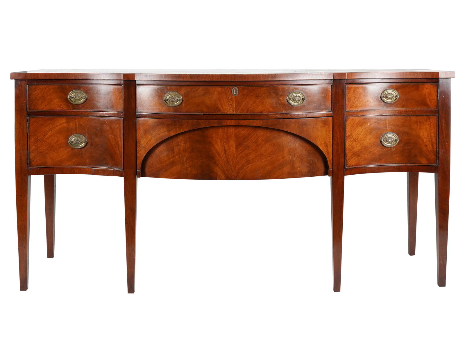 GEORGIAN-STYLE MAHOGANY SIDEBOARD (1 of 12)