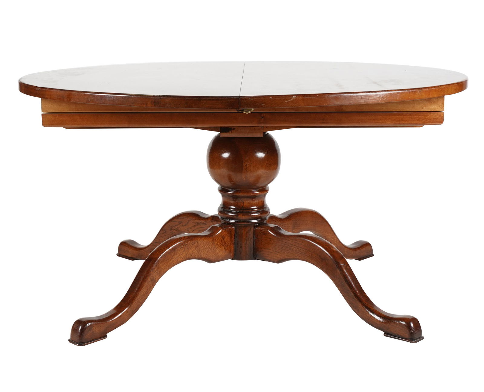 OAK TRIPOD DINING TABLE (1 of 14)