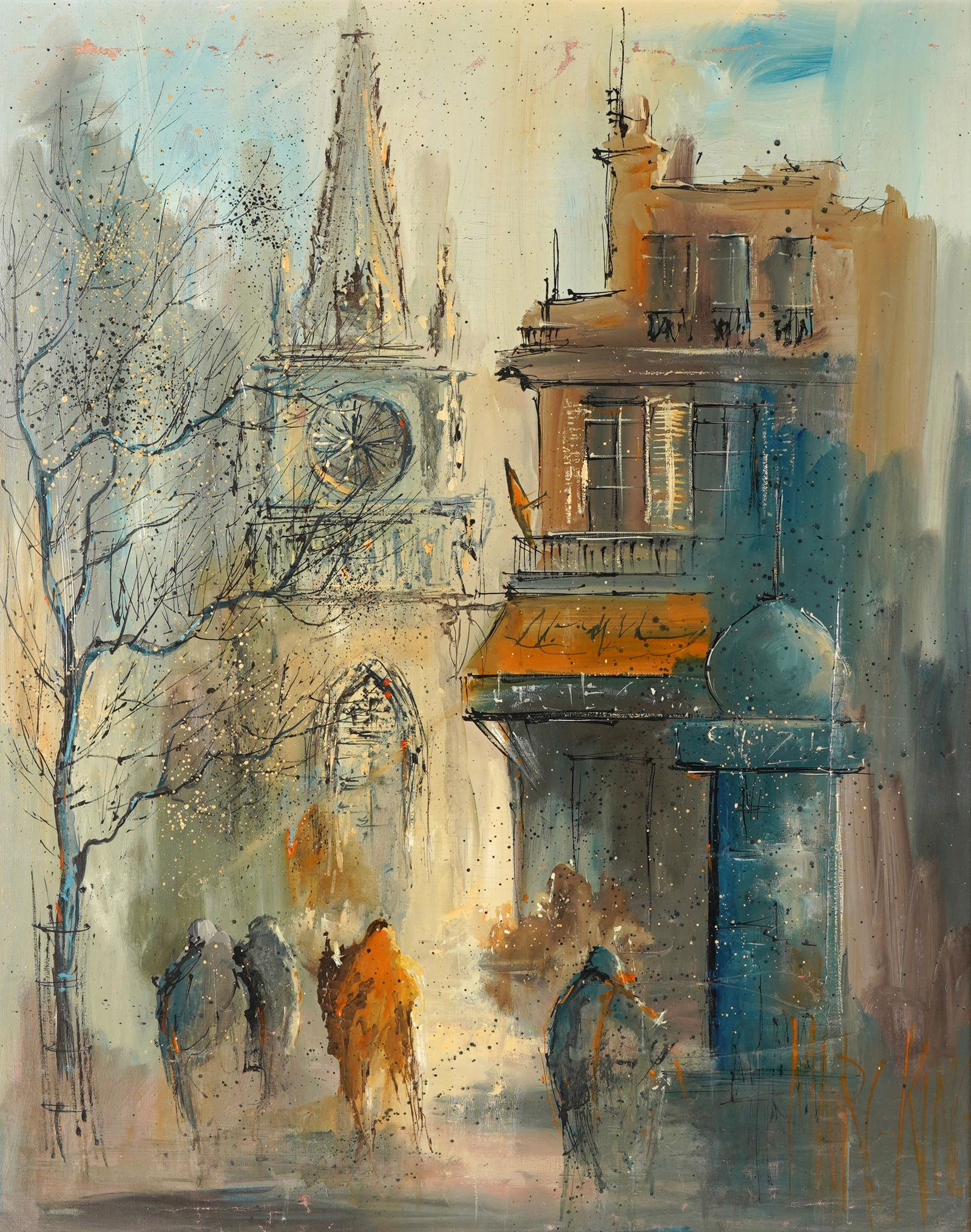MARK KING (1931 - 2014): STREET SCENE (1 of 12)