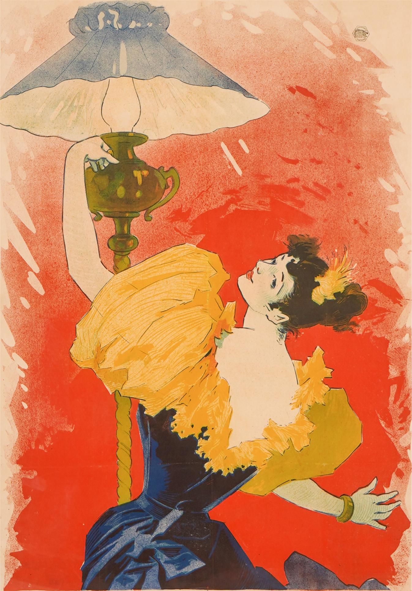 JULES CHERET (1836 - 1932): SAXOLIENE POSTER (1 of 11)