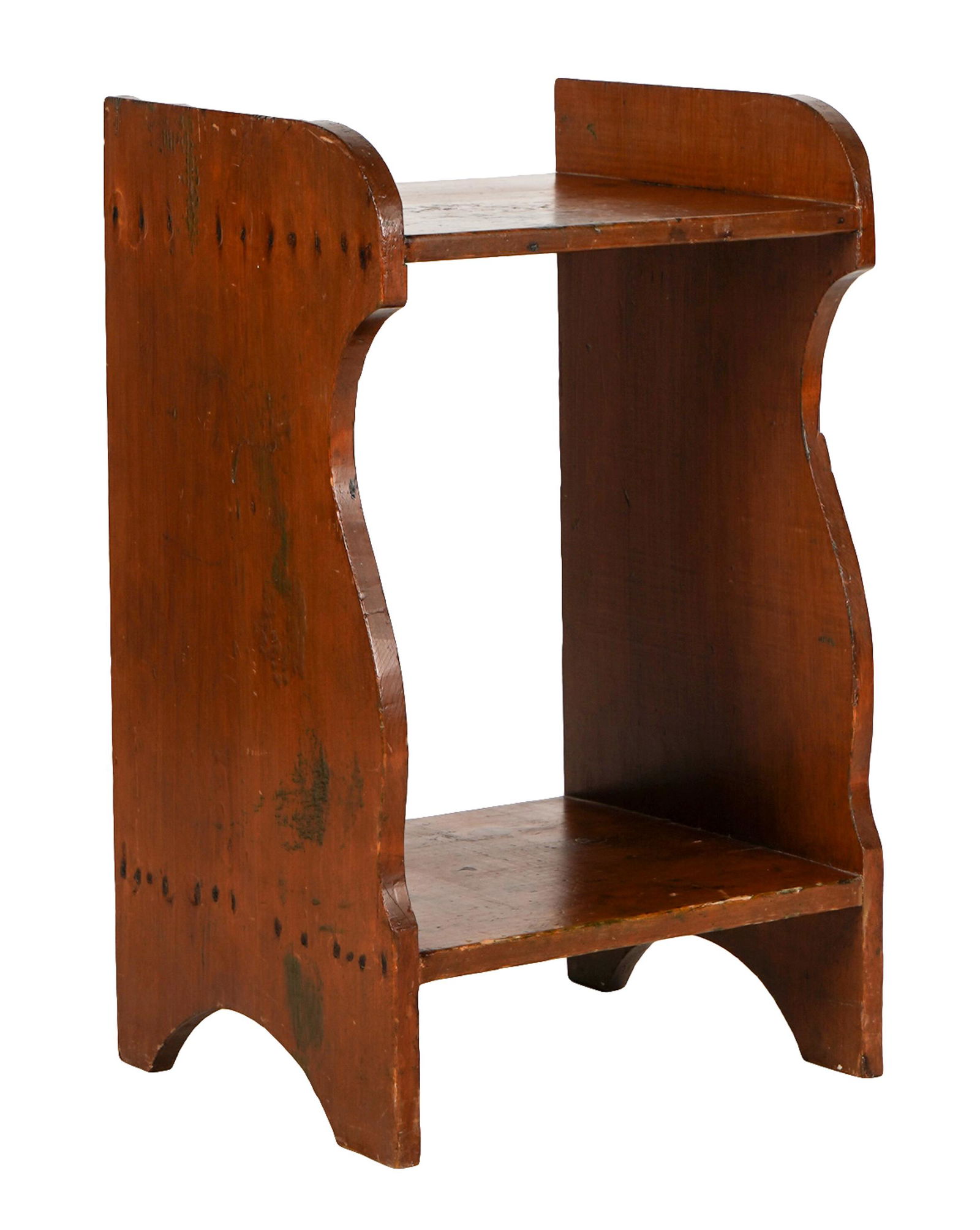 ANTIQUE AMERICAN PRIMITIVE END TABLE (1 of 8)