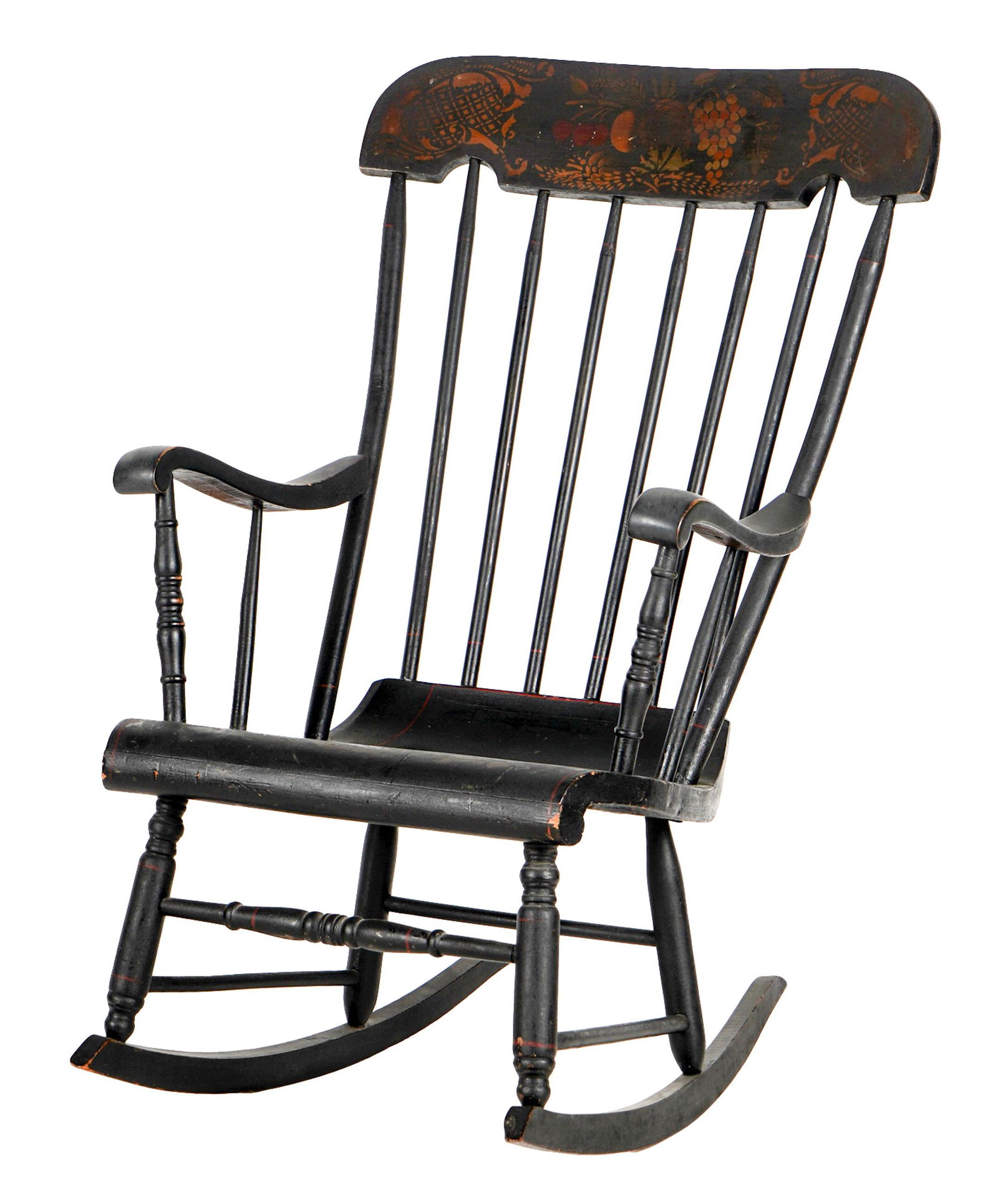 AMERICAN PAINTED ROCKING CHAIR (1 of 12)