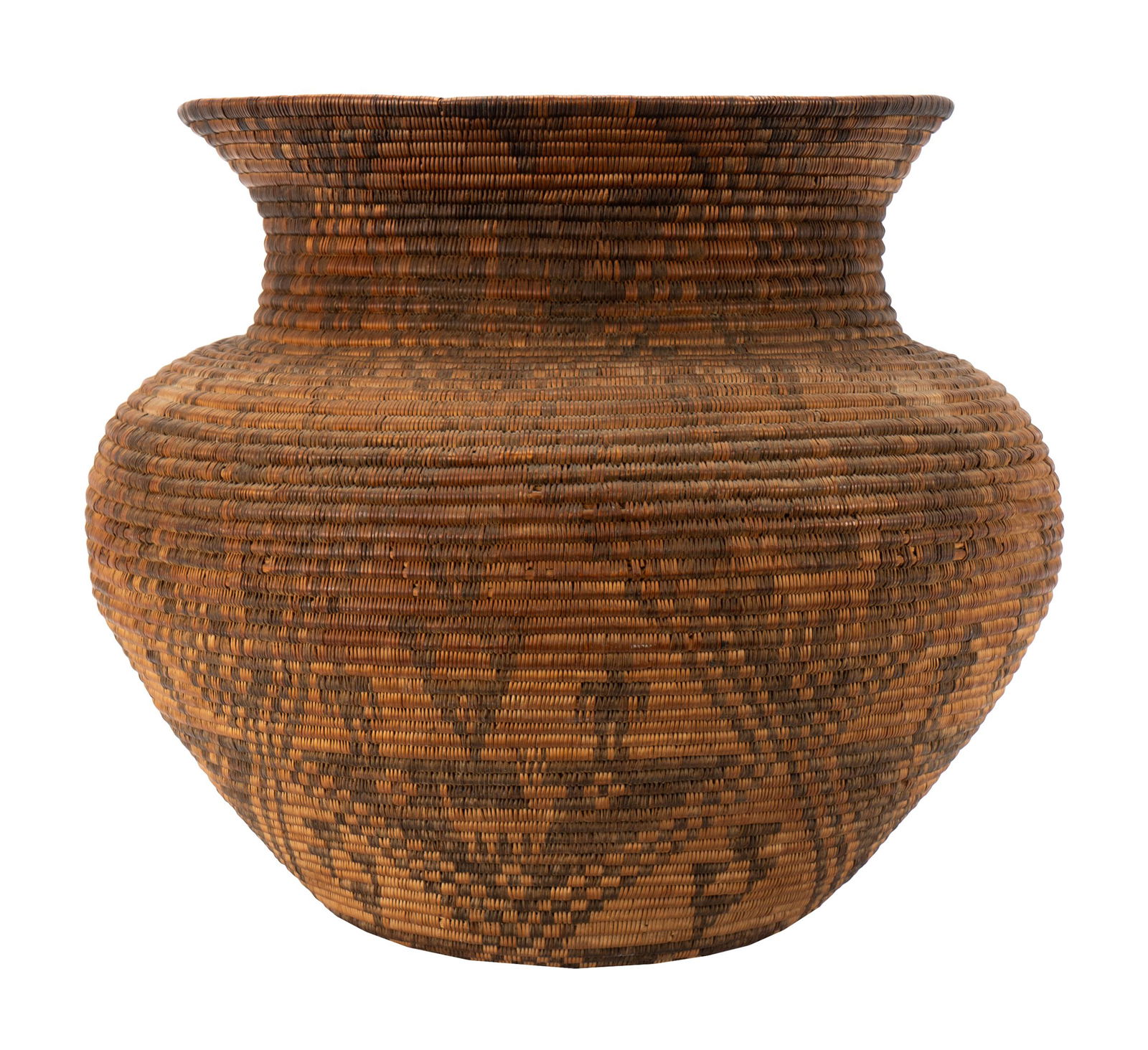 NATIVE AMERICAN BASKETRY OLLA (1 of 11)