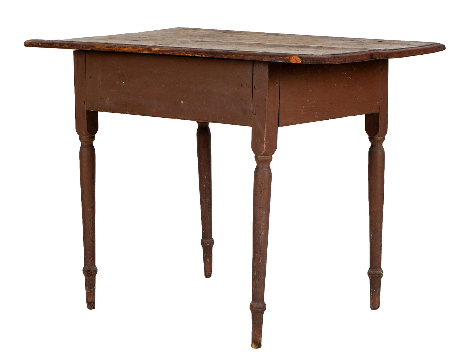 AMERICAN PAINTED WOOD SIDE TABLE (1 of 13)