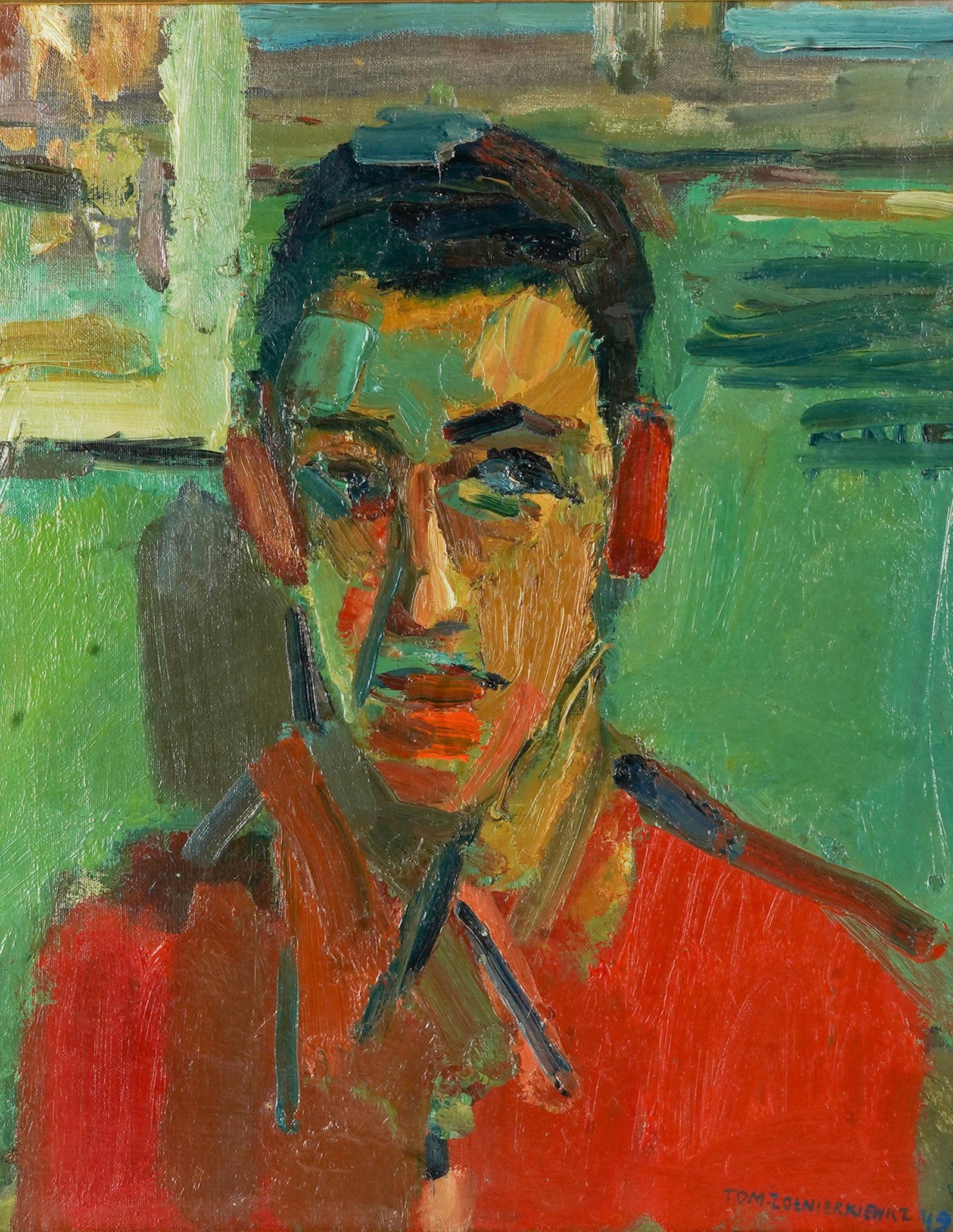 POLISH SCHOOL (20TH CENTURY): PORTRAIT (1 of 10)