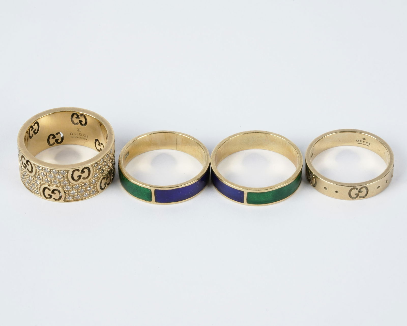 LOT OF ASSORTED GUCCI RINGS (1 of 11)