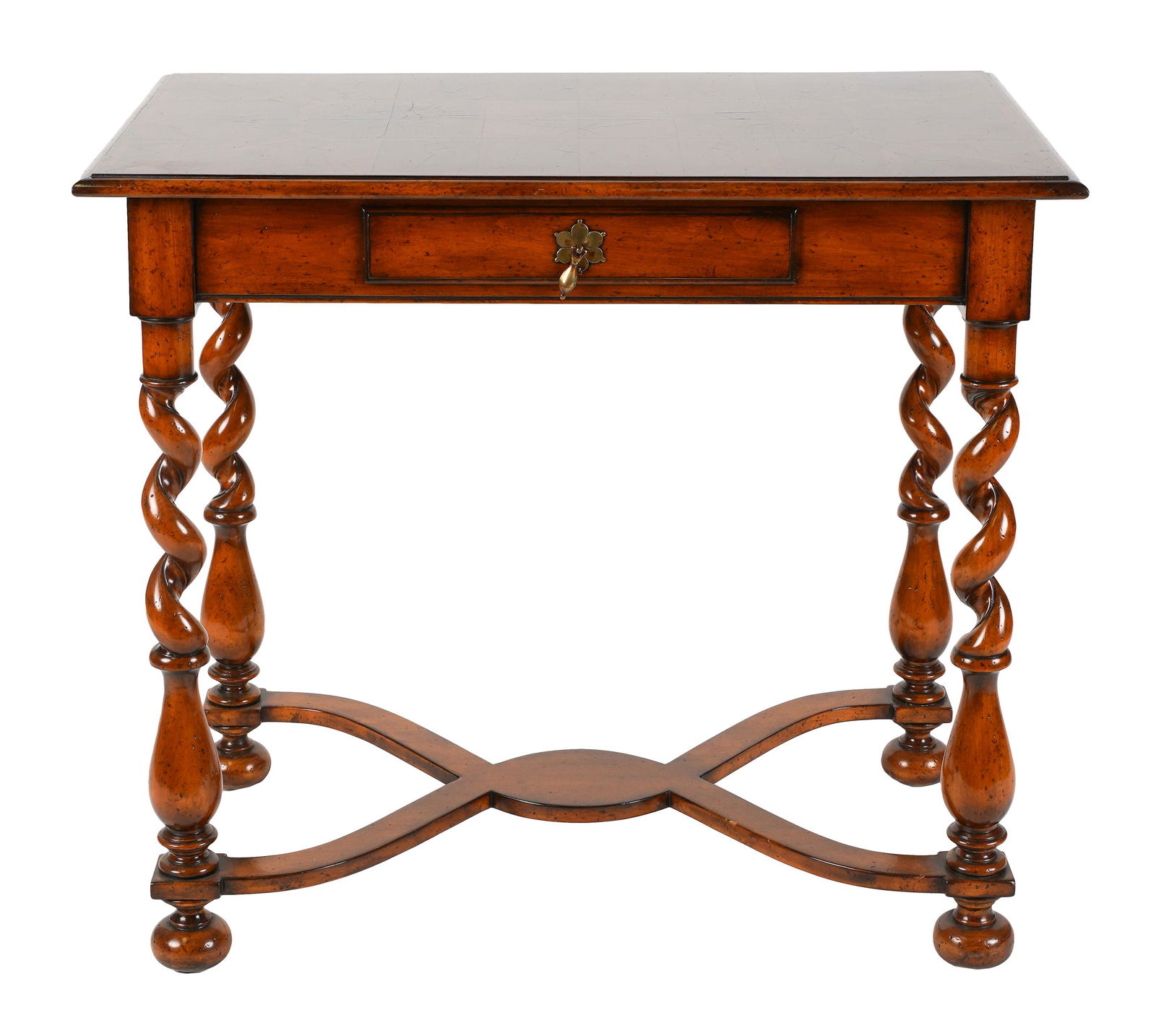 ITALIAN BURL WALNUT TABLE (1 of 9)