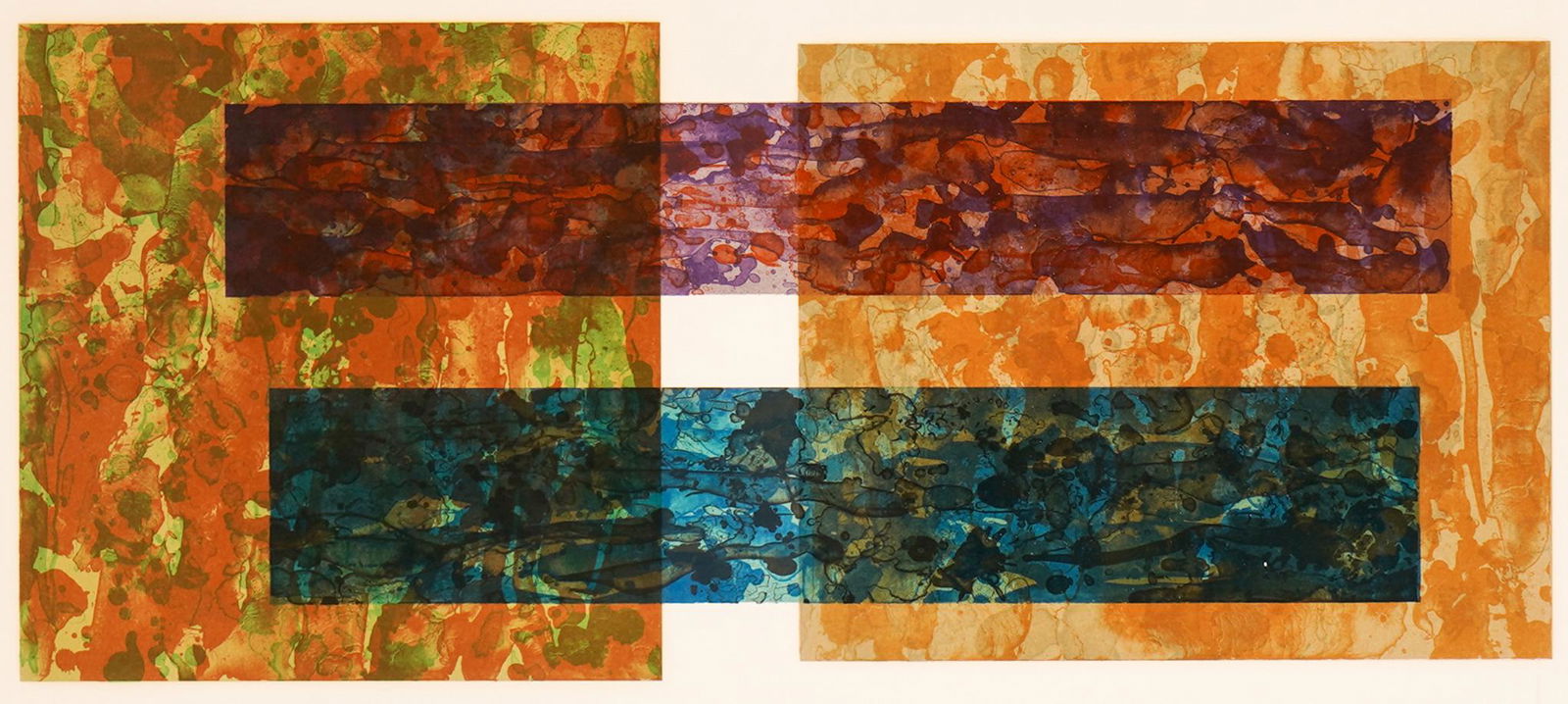 RONALD DAVIS (B. 1937) : ABSTRACT (1 of 7)