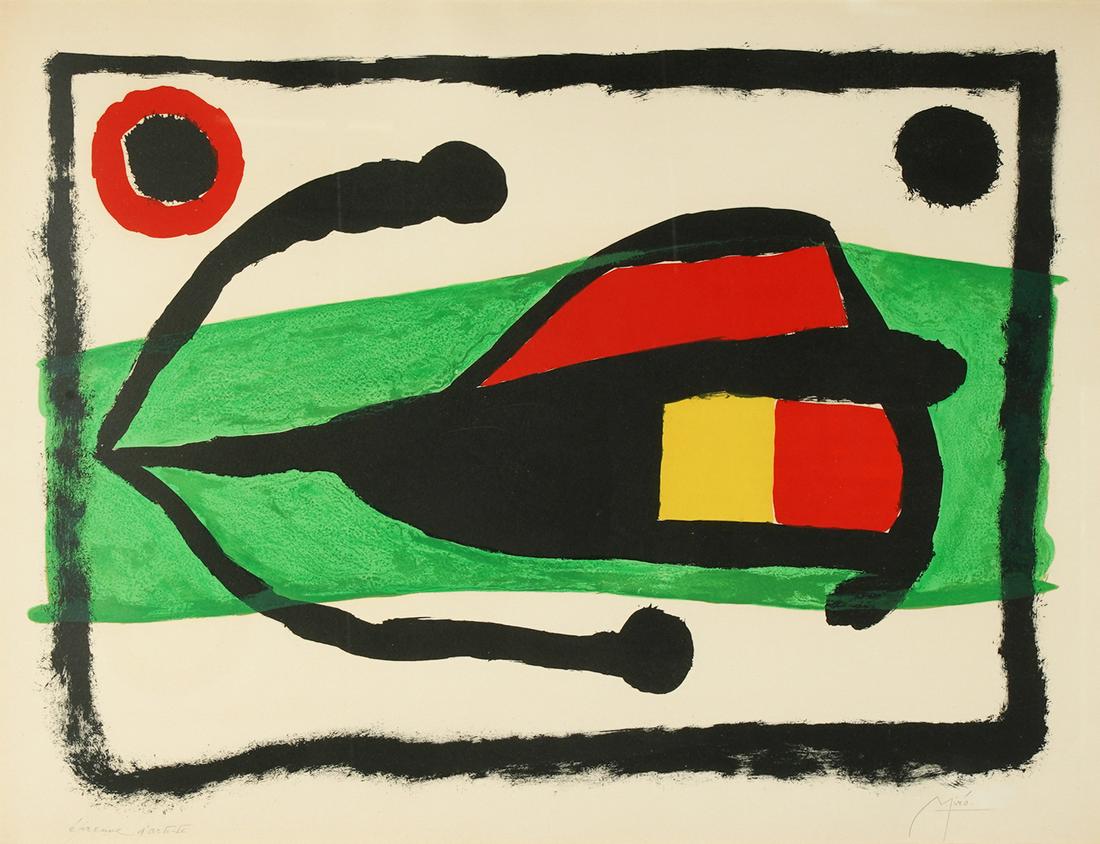 JOAN MIRO (1893 - 1983): ALTAMIRA (1 of 7)