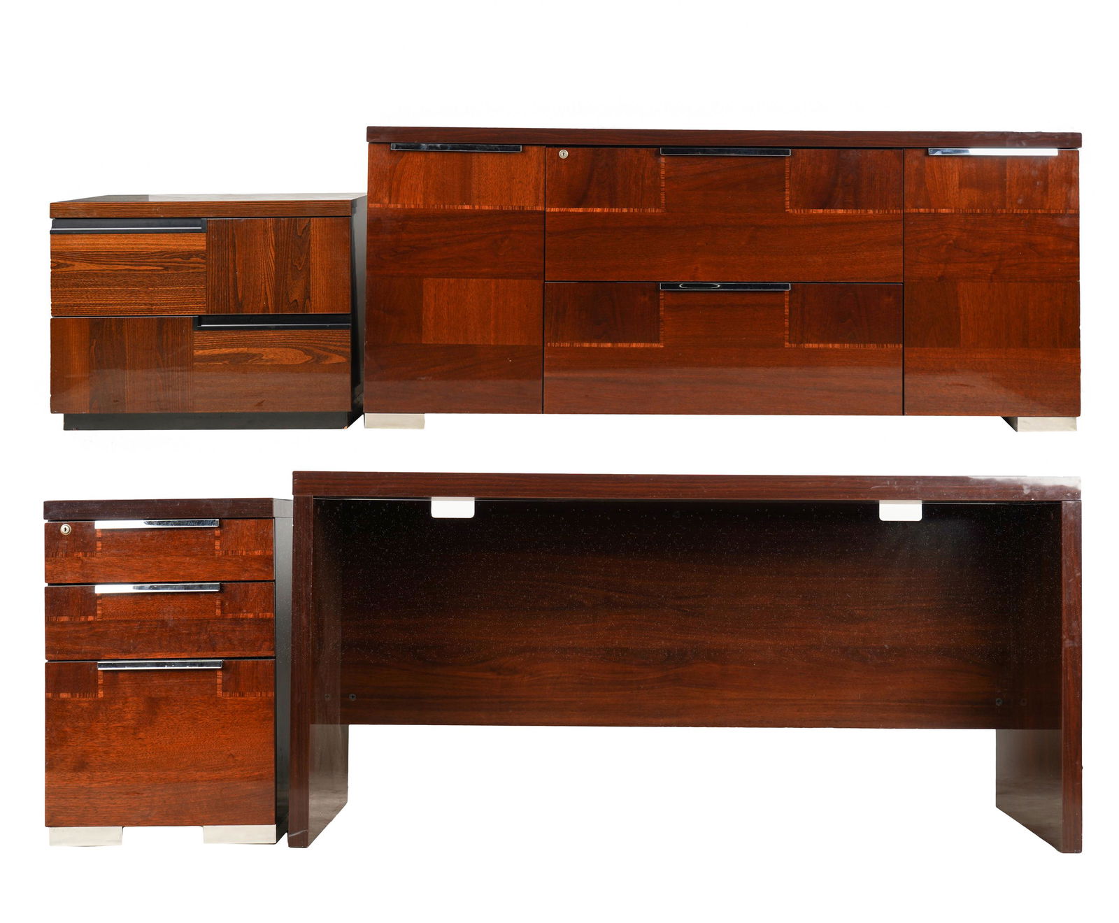 CONTEMPORARY  ITALIAN OFFICE FURNITURE SUITE (1 of 18)