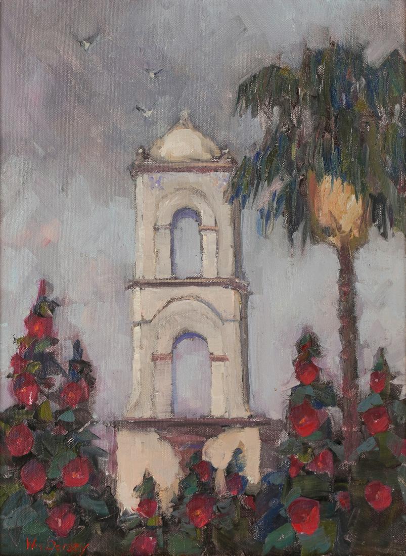 WILLIAM B. DORSEY (1942 - 2019): OJAI POST OFFICE TOWER (1 of 8)