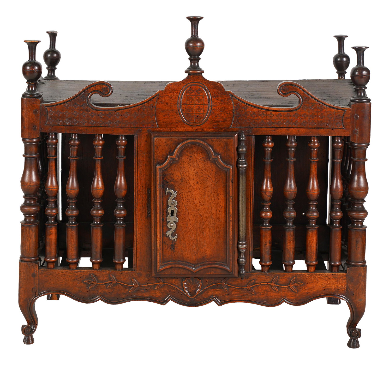 FRENCH PROVINCIAL PANETTIERE / BREAD CABINET (1 of 15)