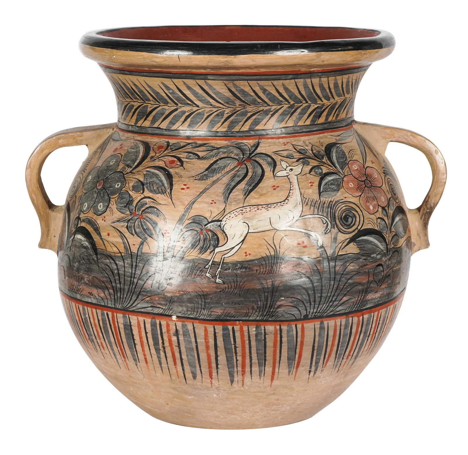 LARGE MEXICAN POTTERY JAR (1 of 10)