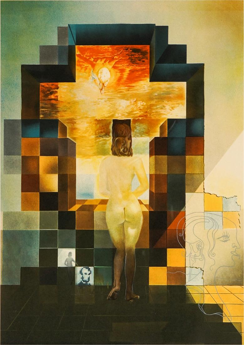 SALVADOR DALI (1904 - 1989): LINCOLN IN DALI VISION (1 of 13)