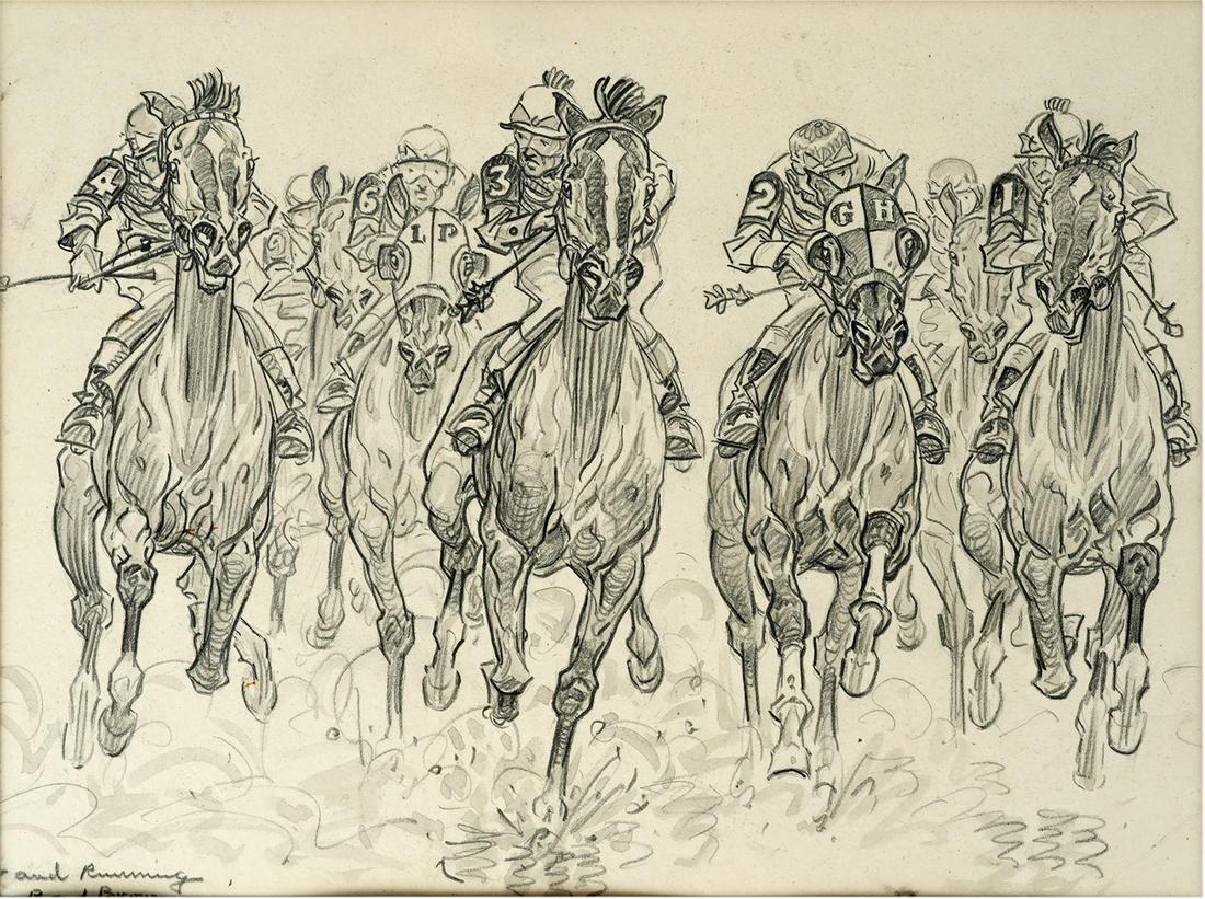 PAUL D. BROWN (1893 - 1958): OFF AND RUNNING (1 of 7)