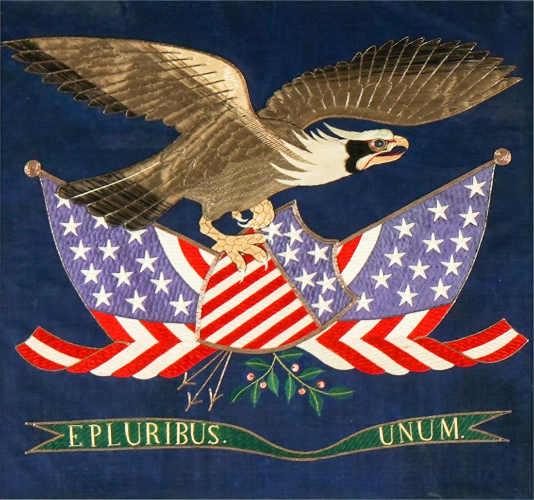 AMERICAN NEEDLEWORK PANEL (1 of 12)