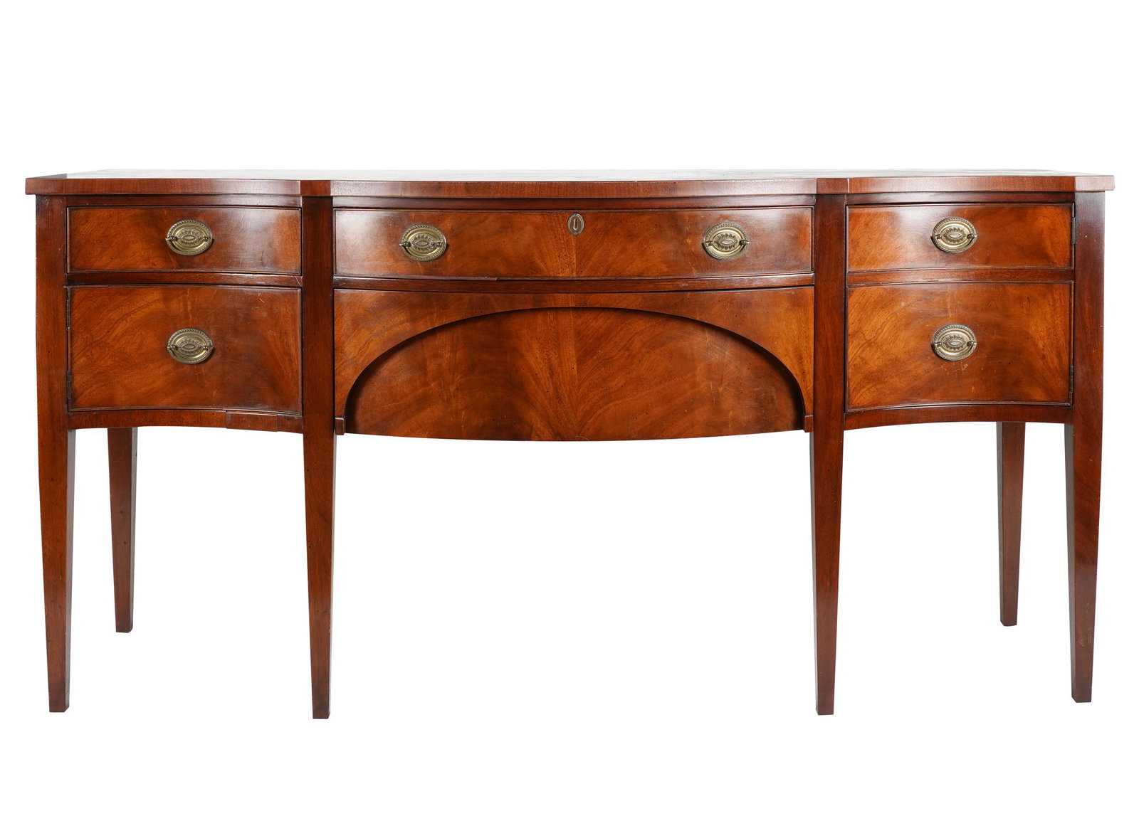GEORGIAN-STYLE MAHOGANY SIDEBOARD (1 of 12)
