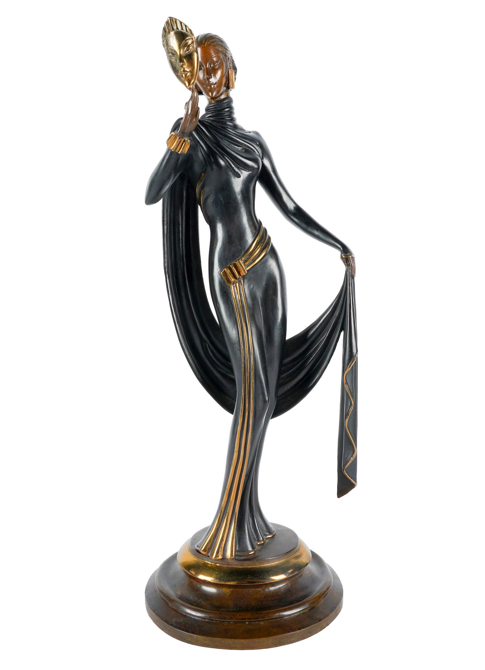 ROMAIN (ERTE) DE TIRTOFF (1892 - 1990): LE MASQUE (1 of 9)