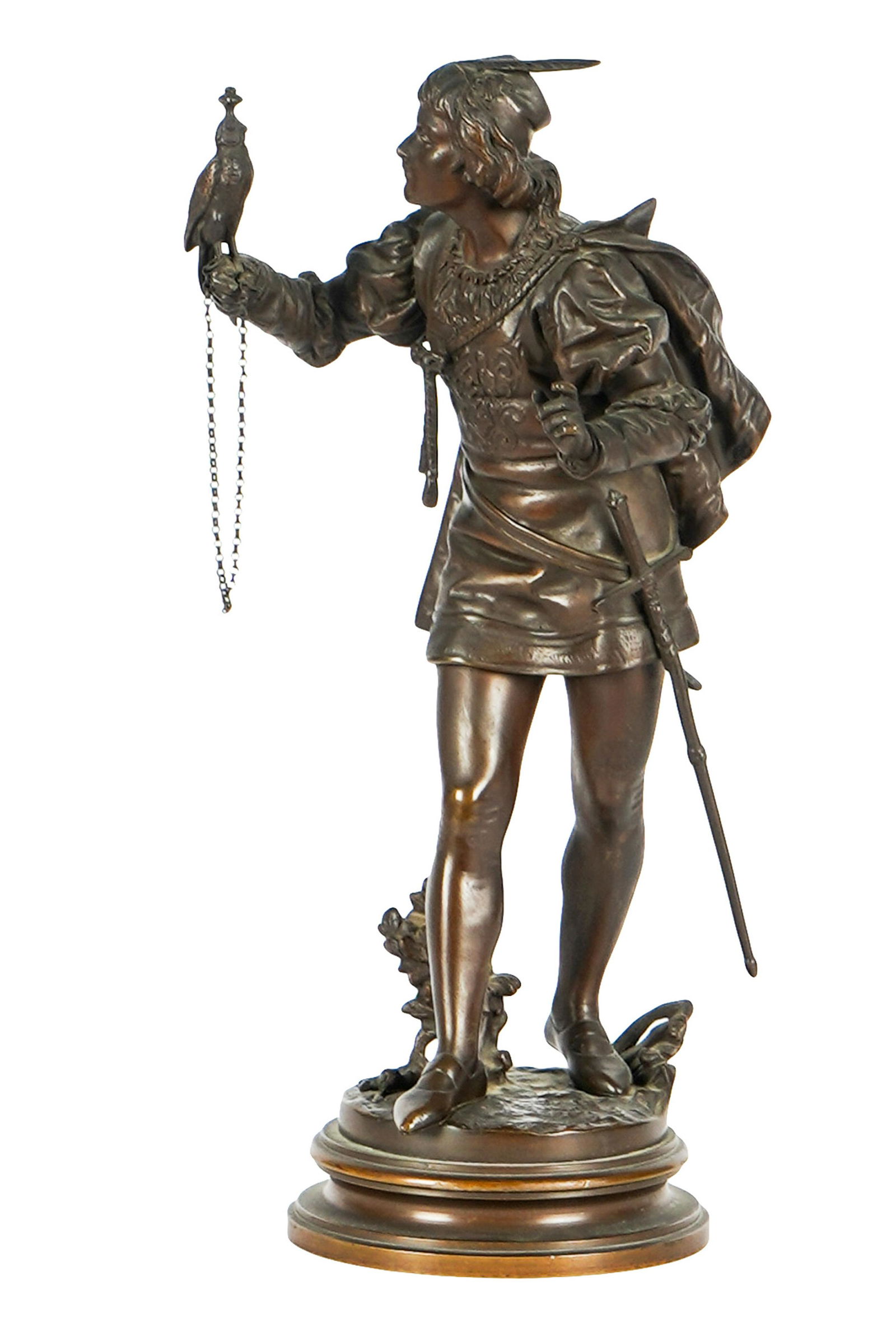 PIERRE ERNEST BOURET (1897 - 1972): FALCONER (1 of 10)